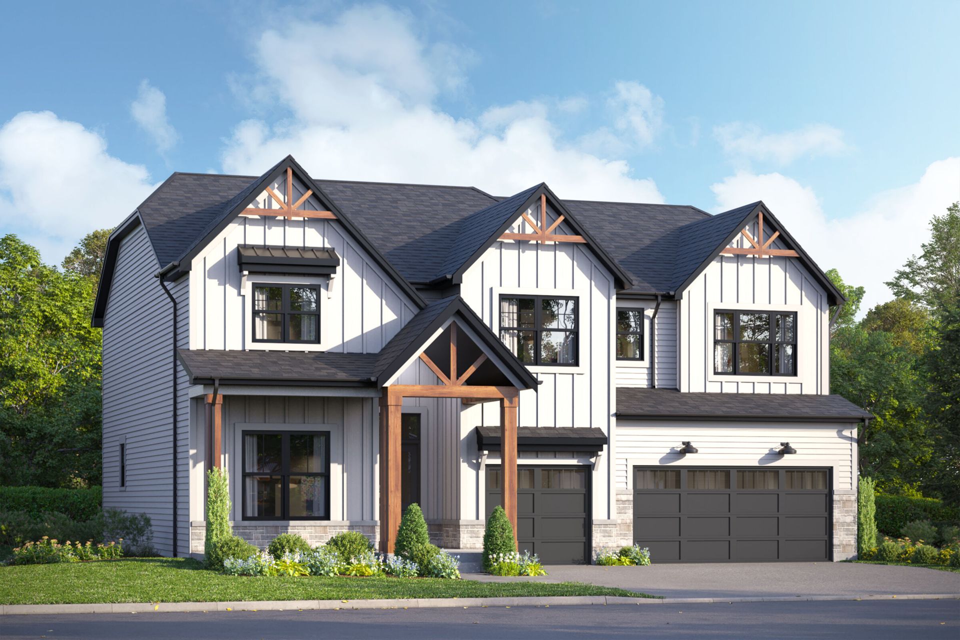 Hudson Elevation Rustic Farmhouse