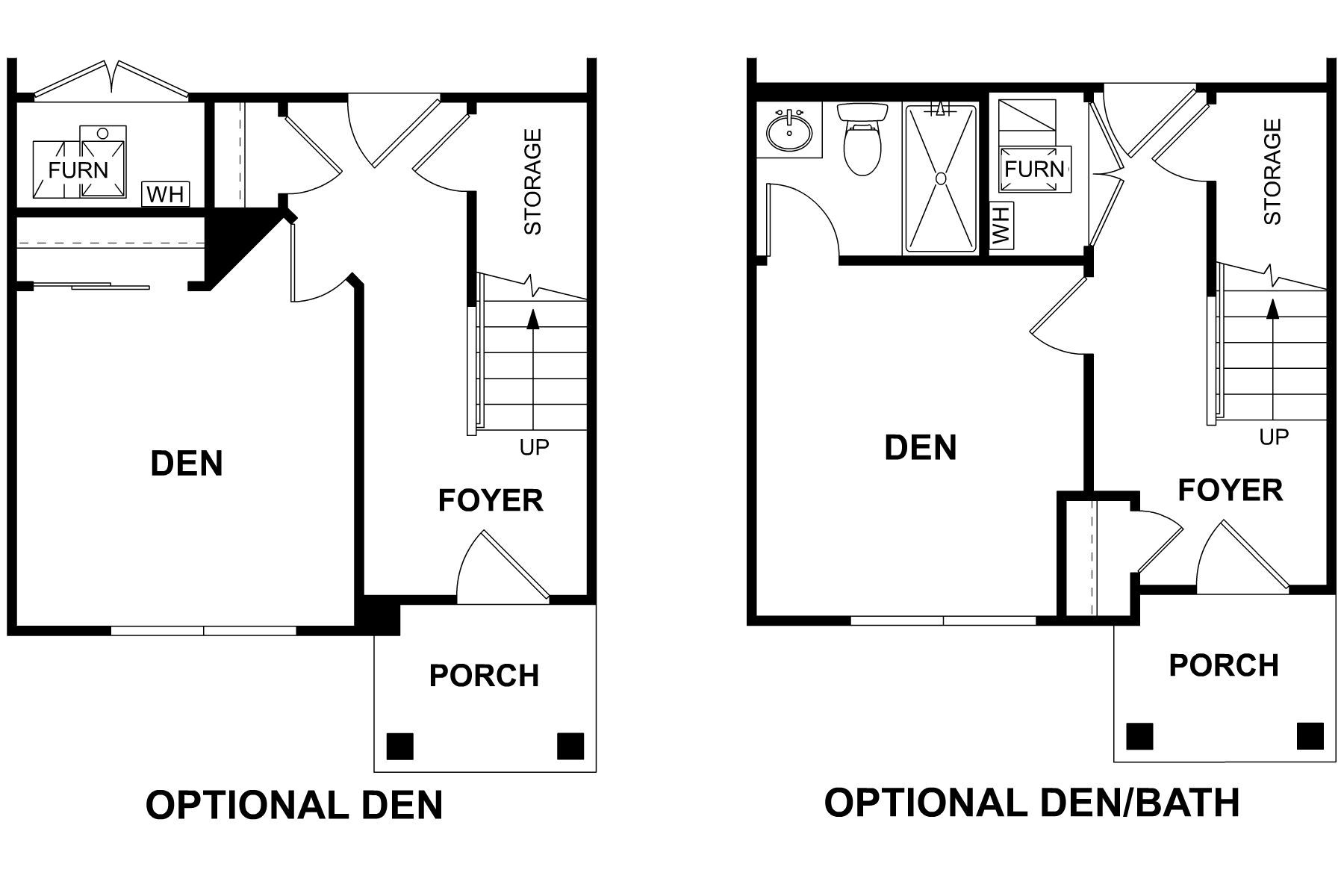 Crosby First Floor Options