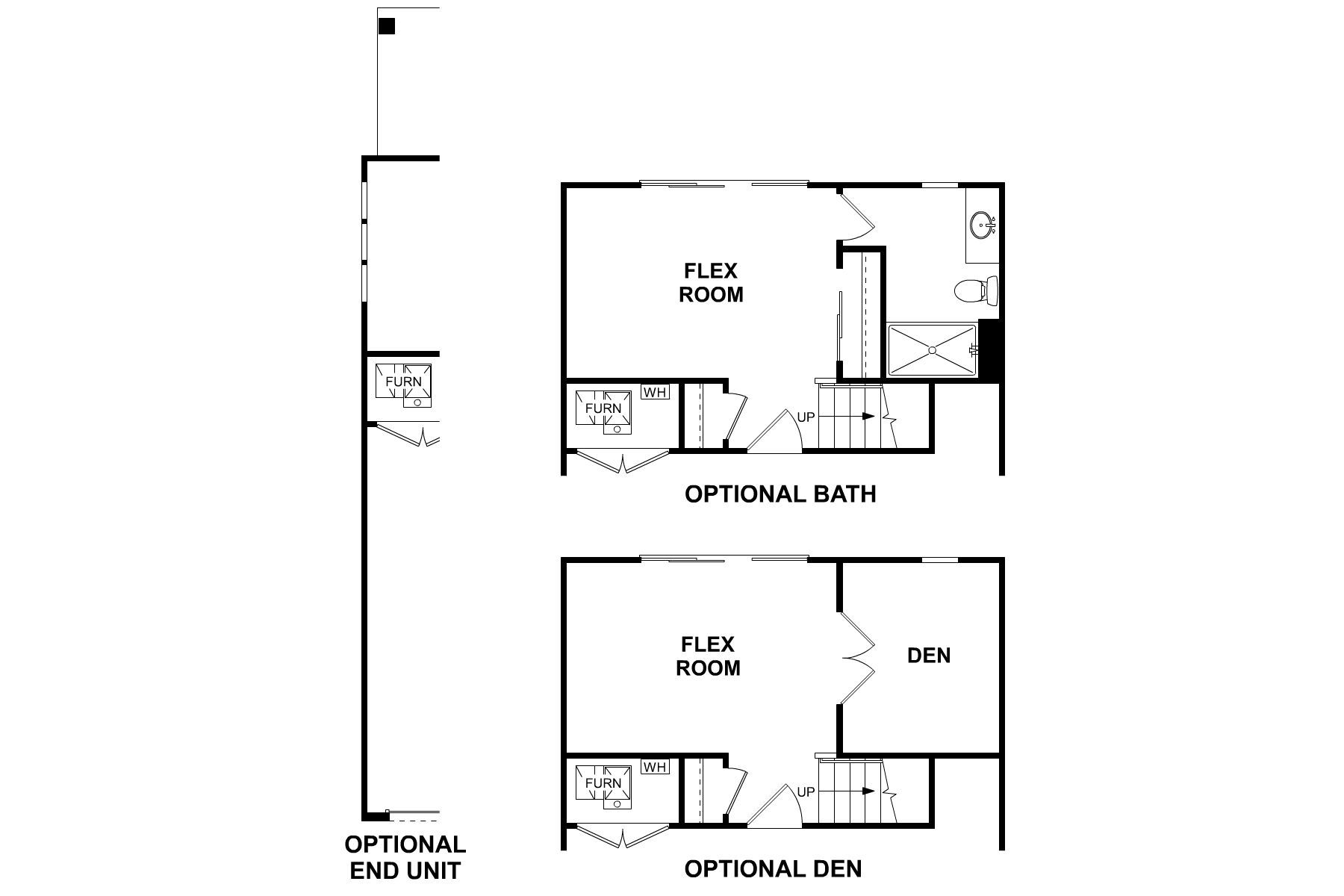 Sutton First Floor Options