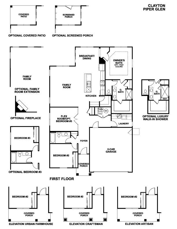Clayton Floorplan