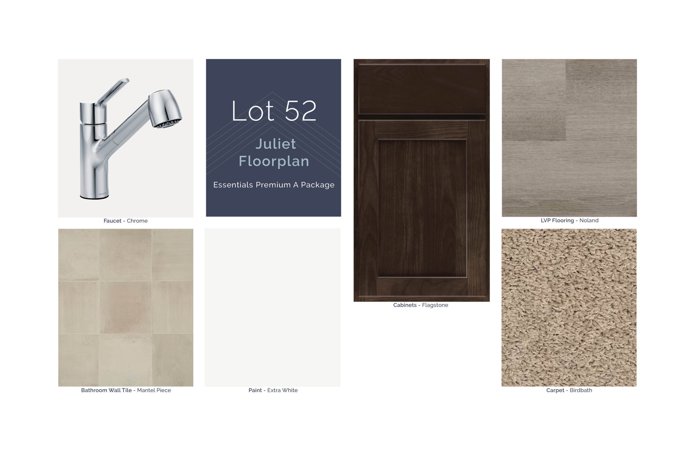 Lot 52 Selection Sheet