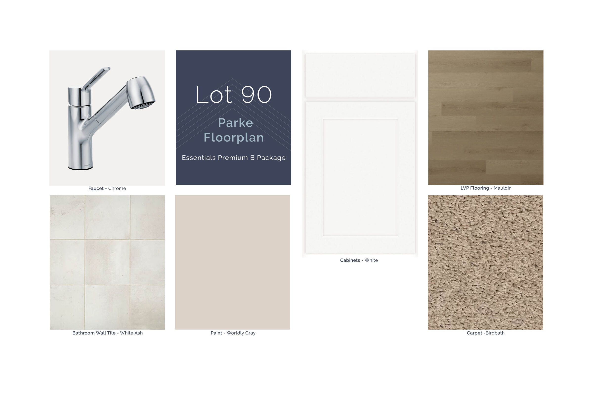 Lot 90 Selection Sheet