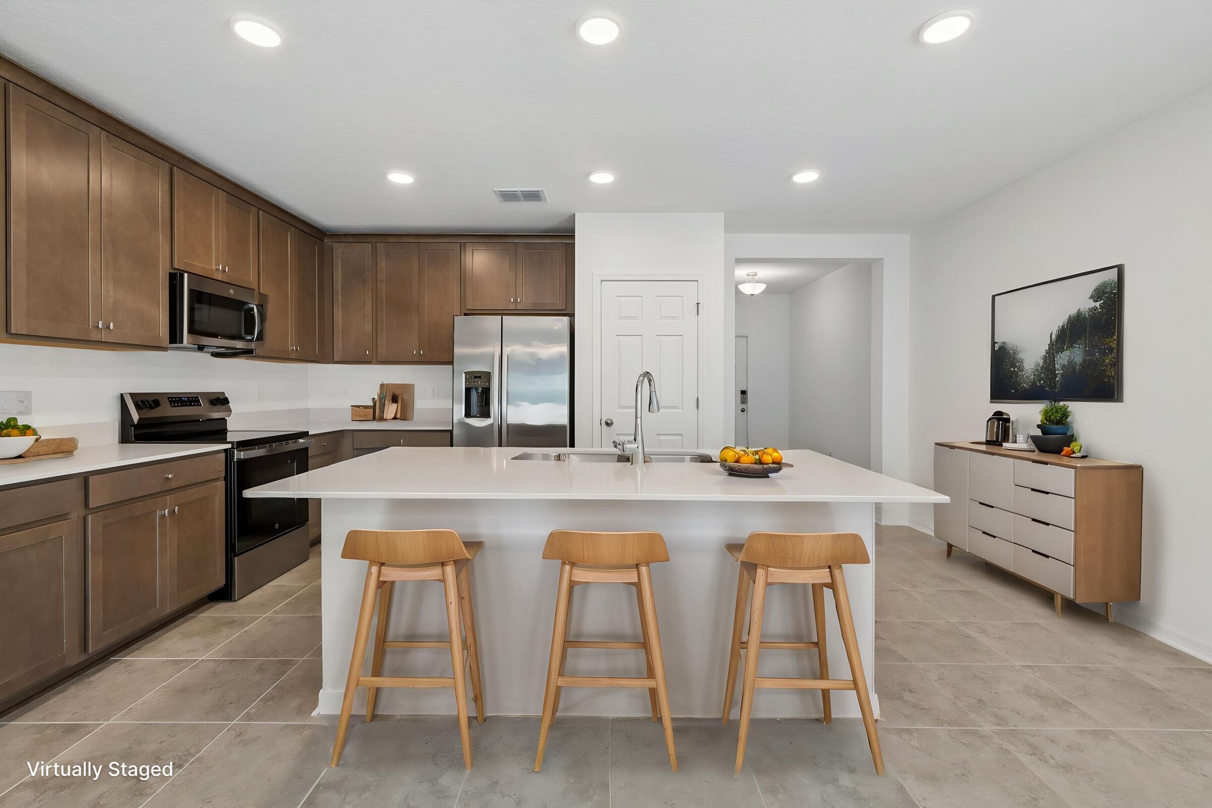 Kitchen - Virtually Staged - Representational Photo