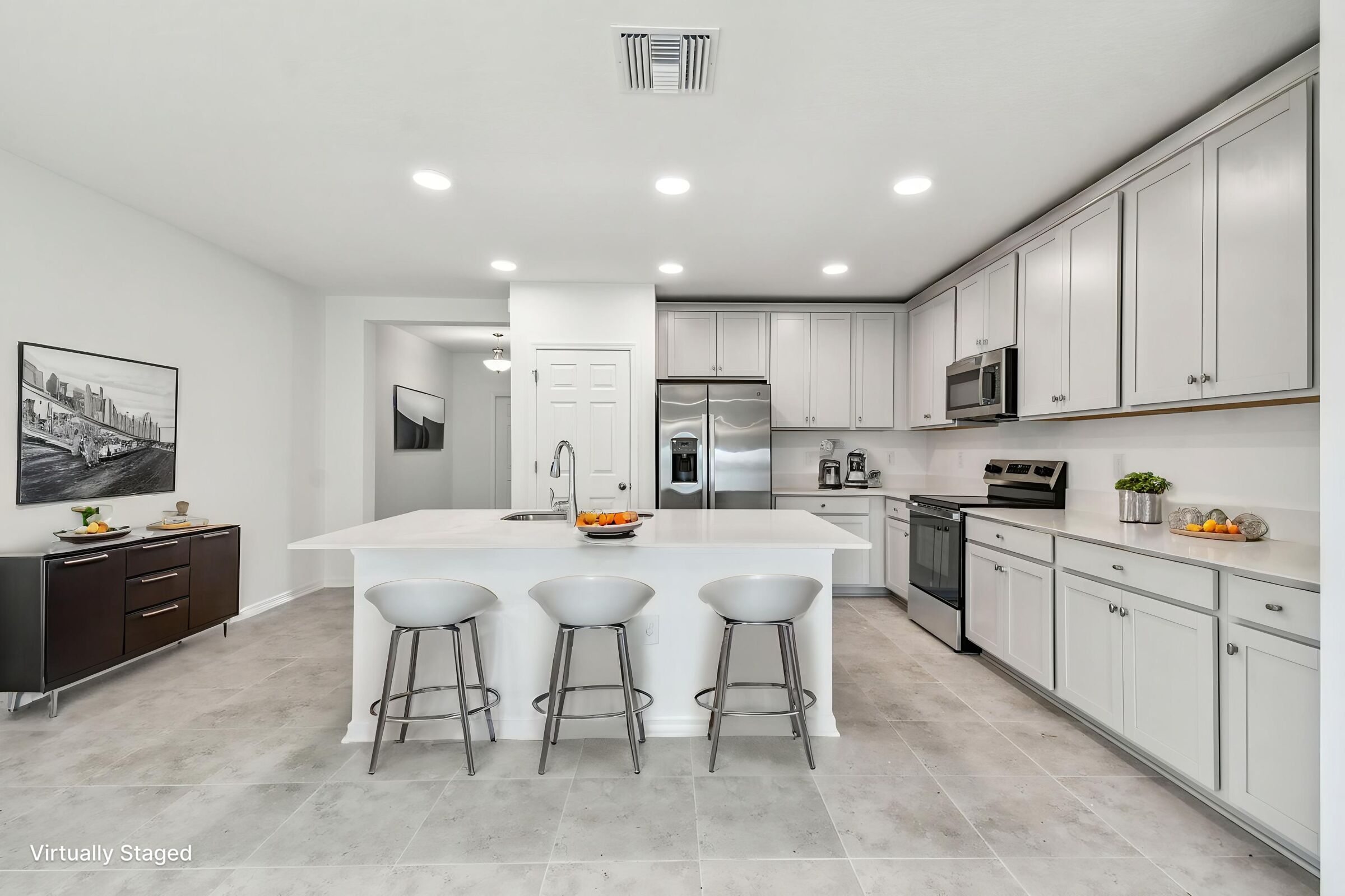 Kitchen - Virtually Staged - Representational Photo