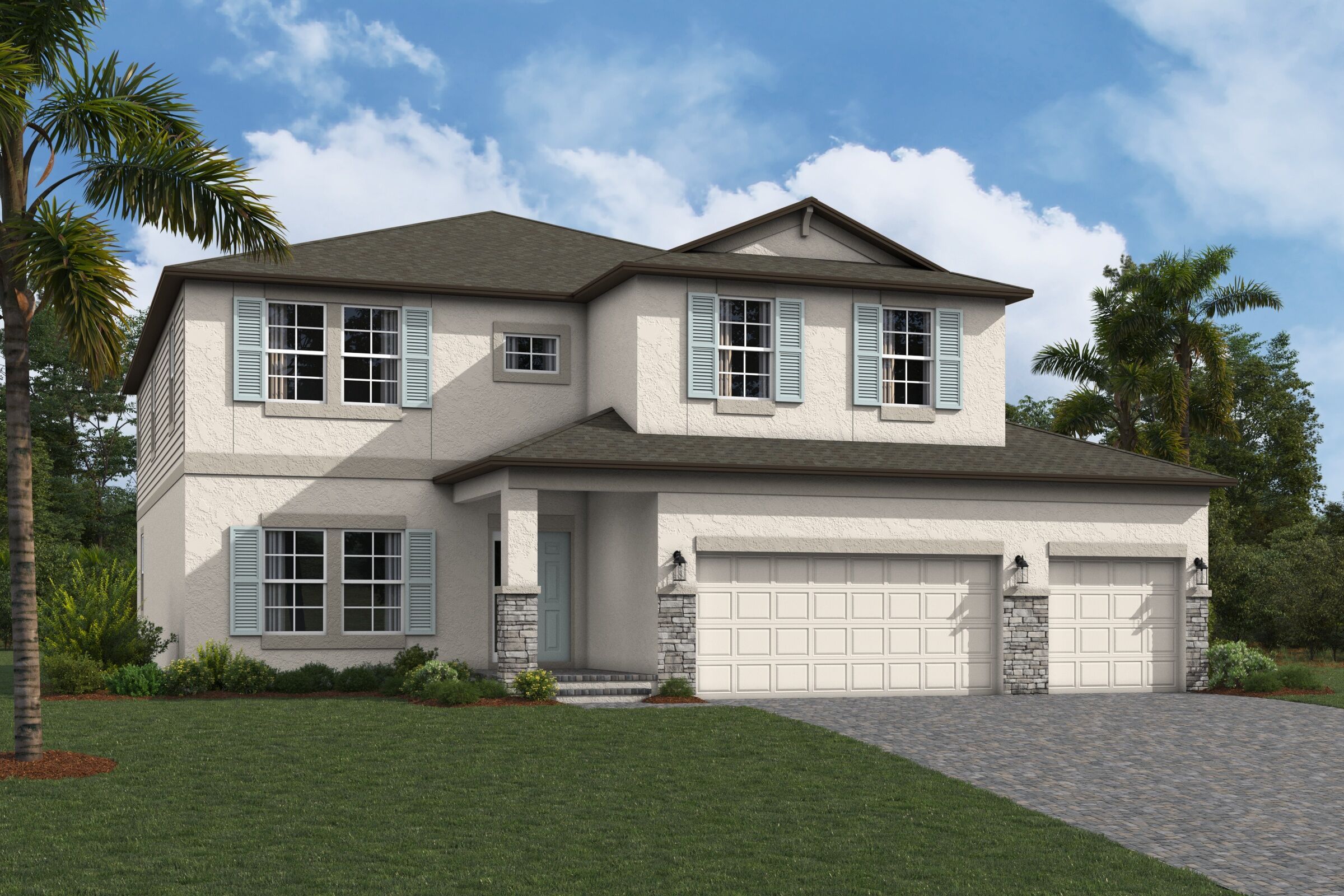 Coronado III Elevation B - Harmony Ridge