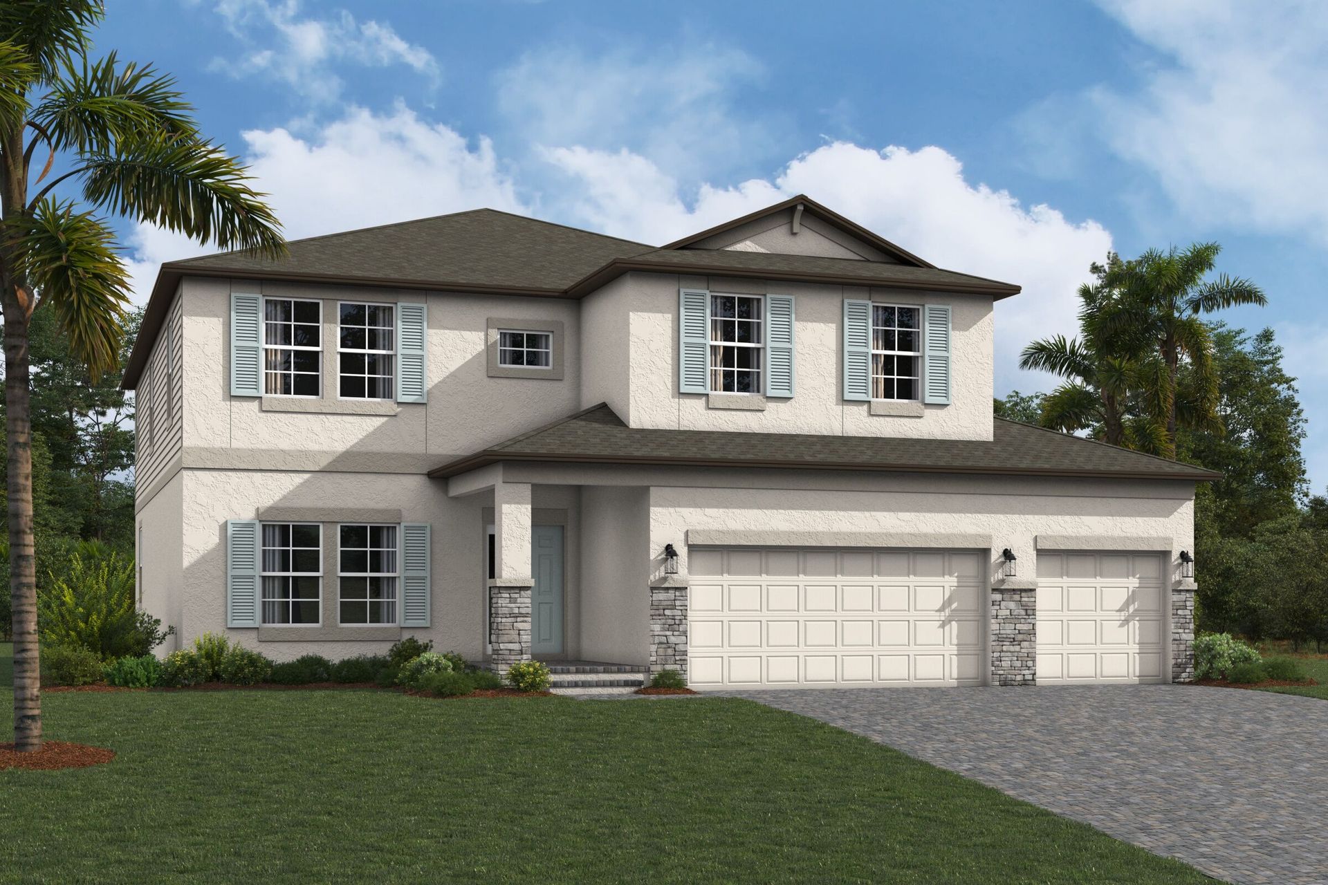 Coronado III Elevation B - Harmony Ridge