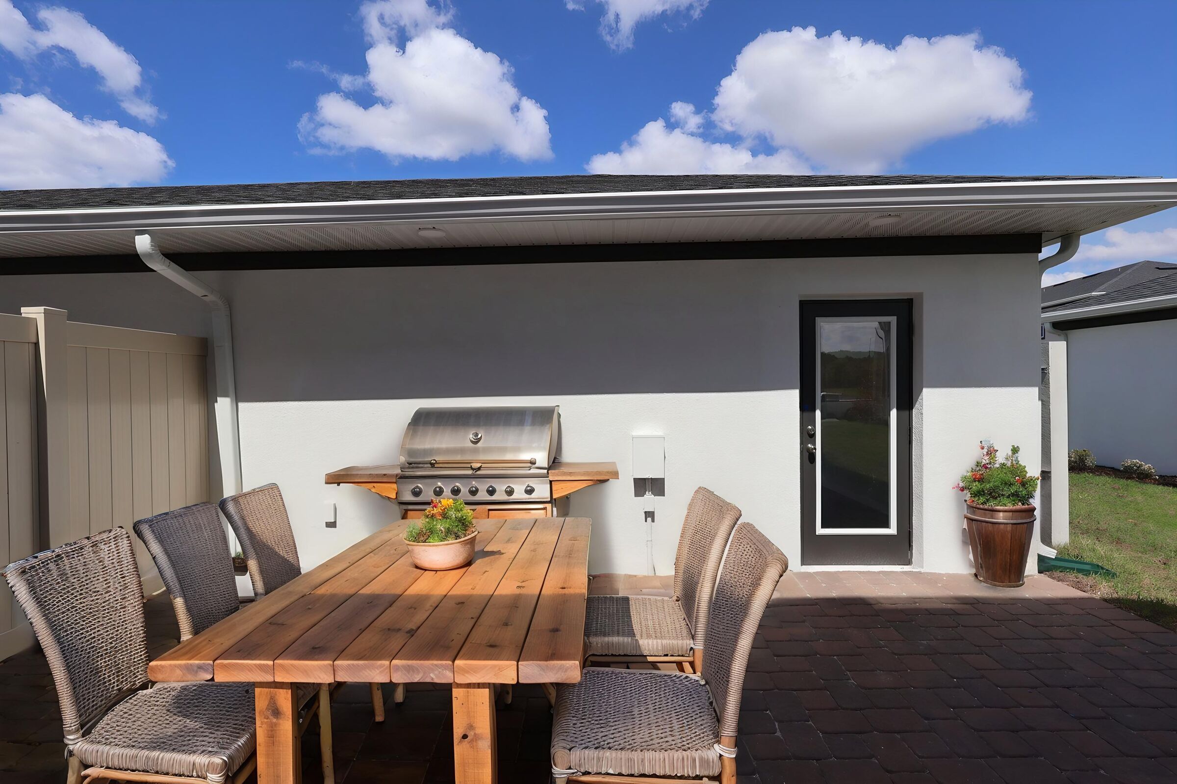 Townhome Courtyard - Representational Photo
