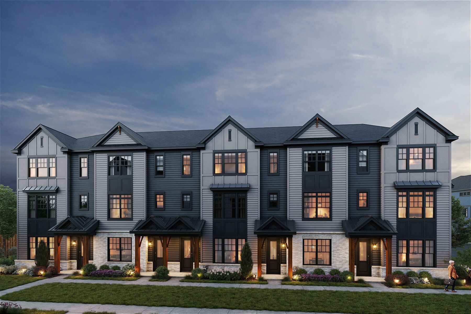 casa en The Bowery of Highland Park por M/I Homes