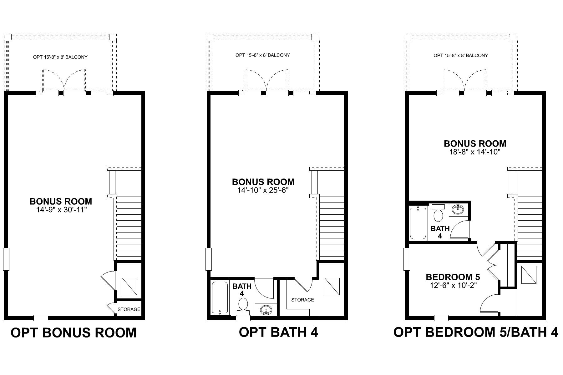 Cambridge Second Floor Options