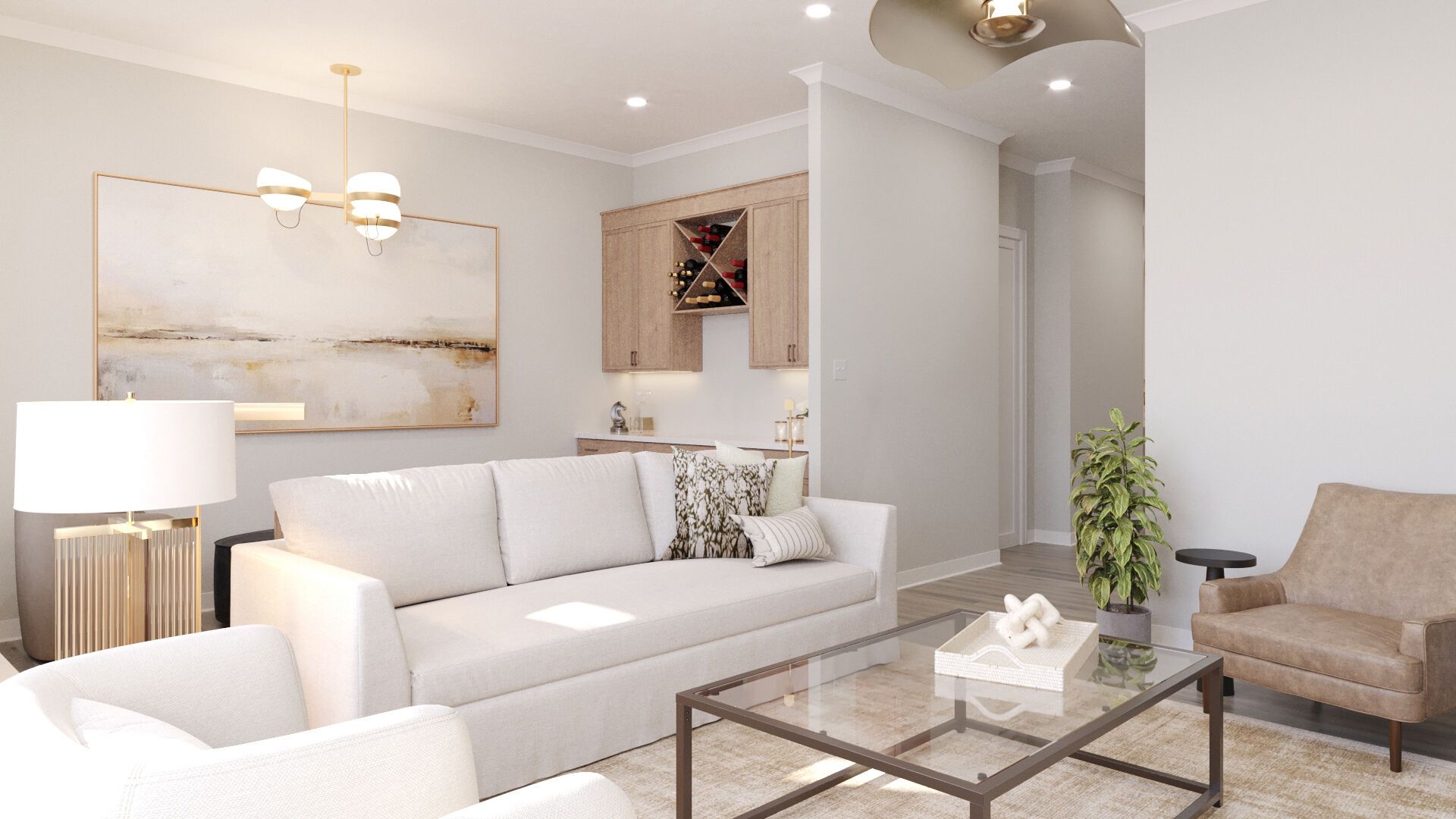 Interior Rendering - Representational Photo