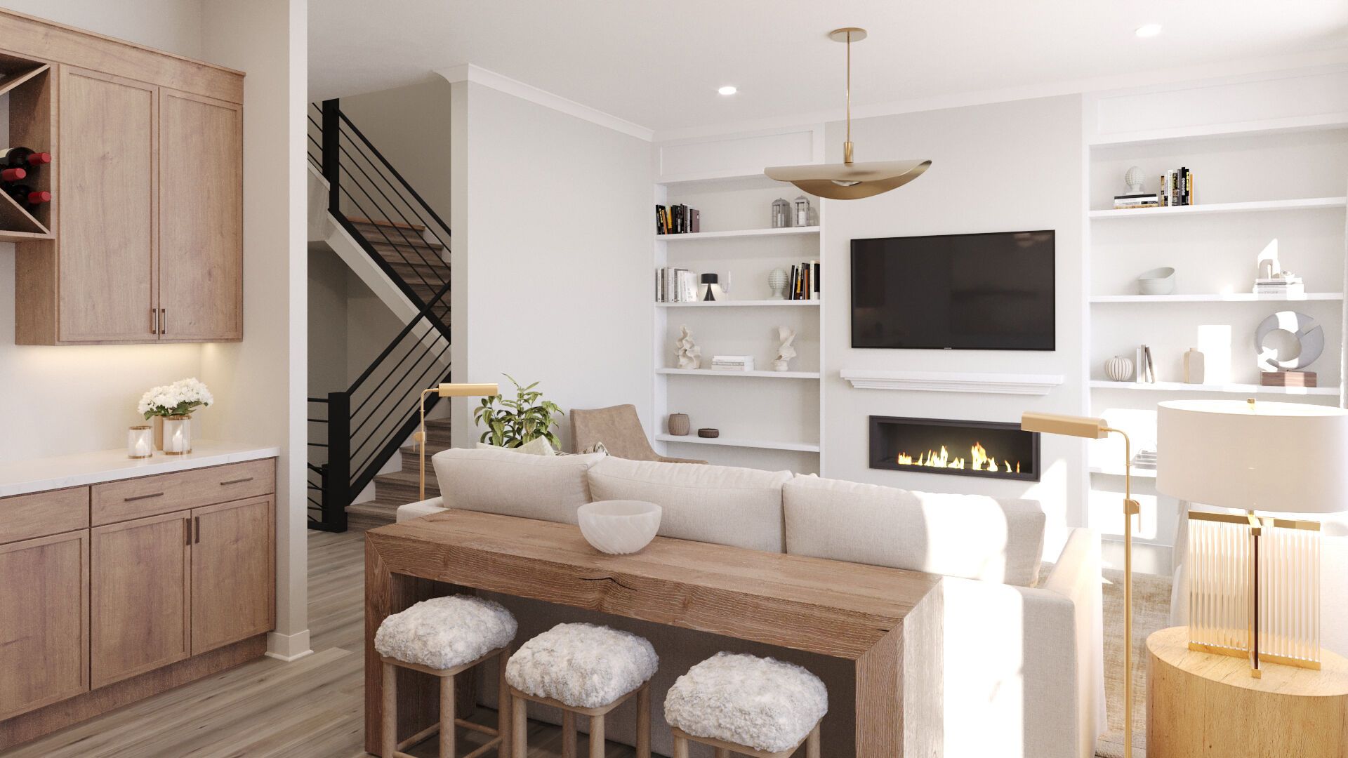 Interior Rendering - Representational Photo