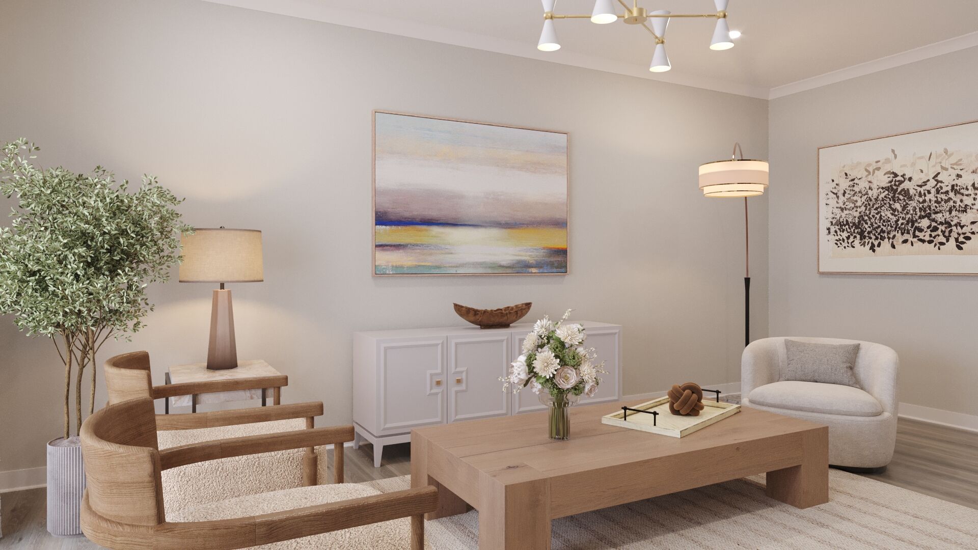 Interior Rendering - Representational Photo