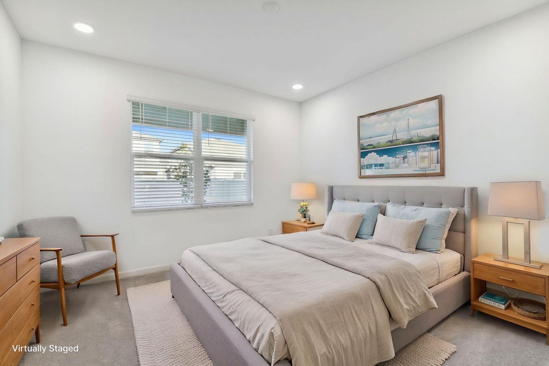 Owner's Bedroom - Virtually Staged - Representational Photo