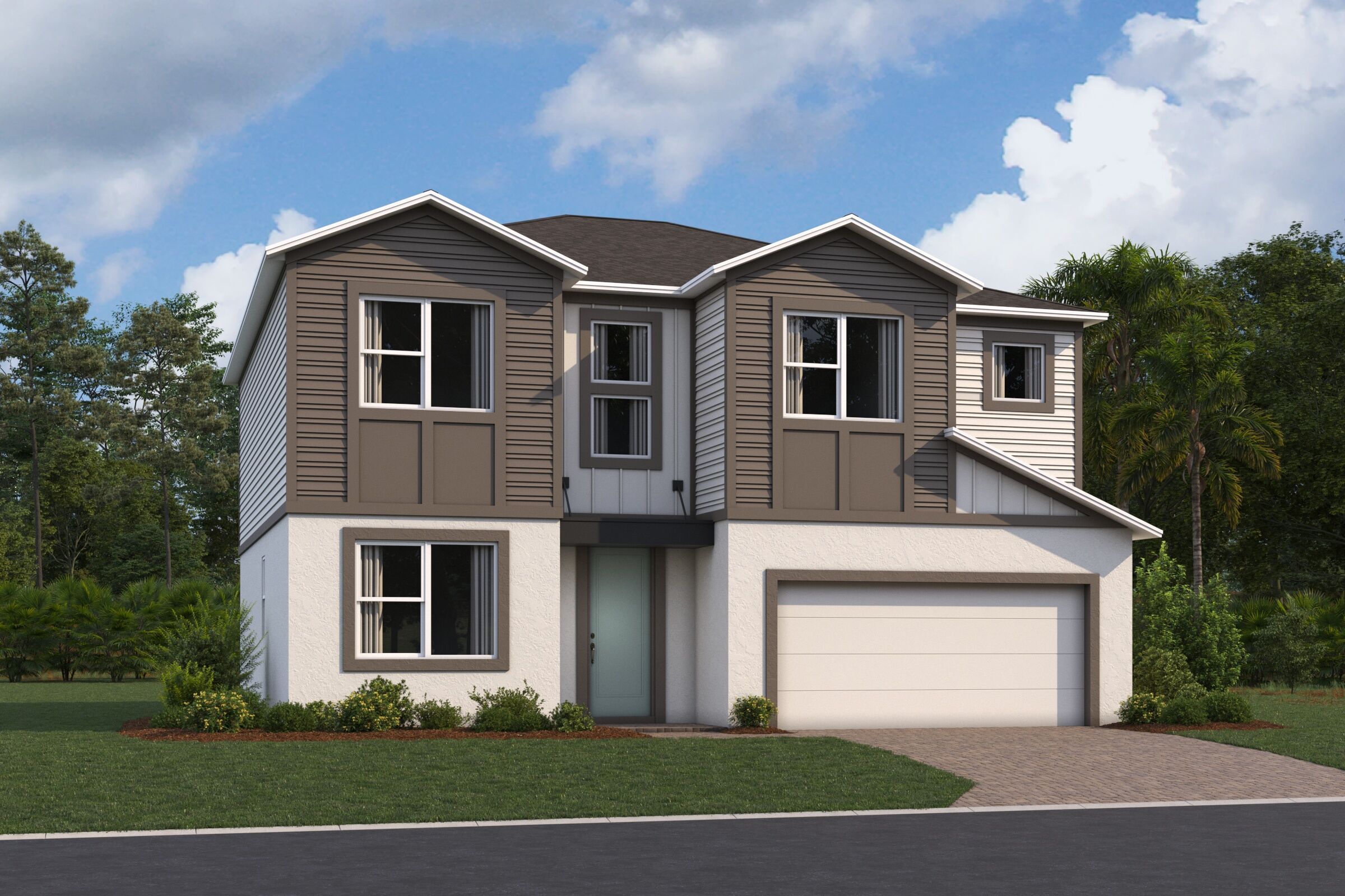 Santa Barbara II Elevation  Contemporary