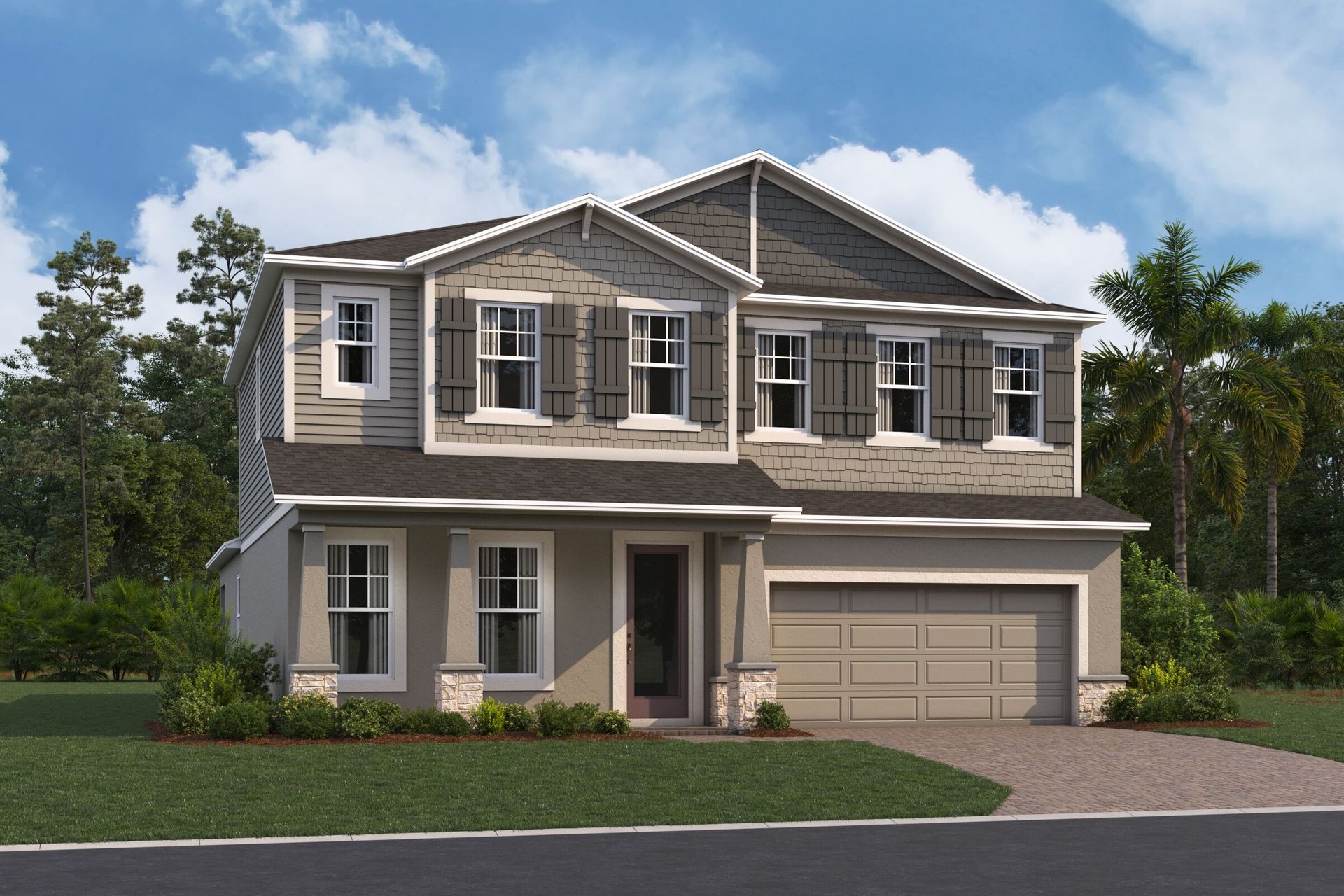 Cambria Elevation  Craftsman