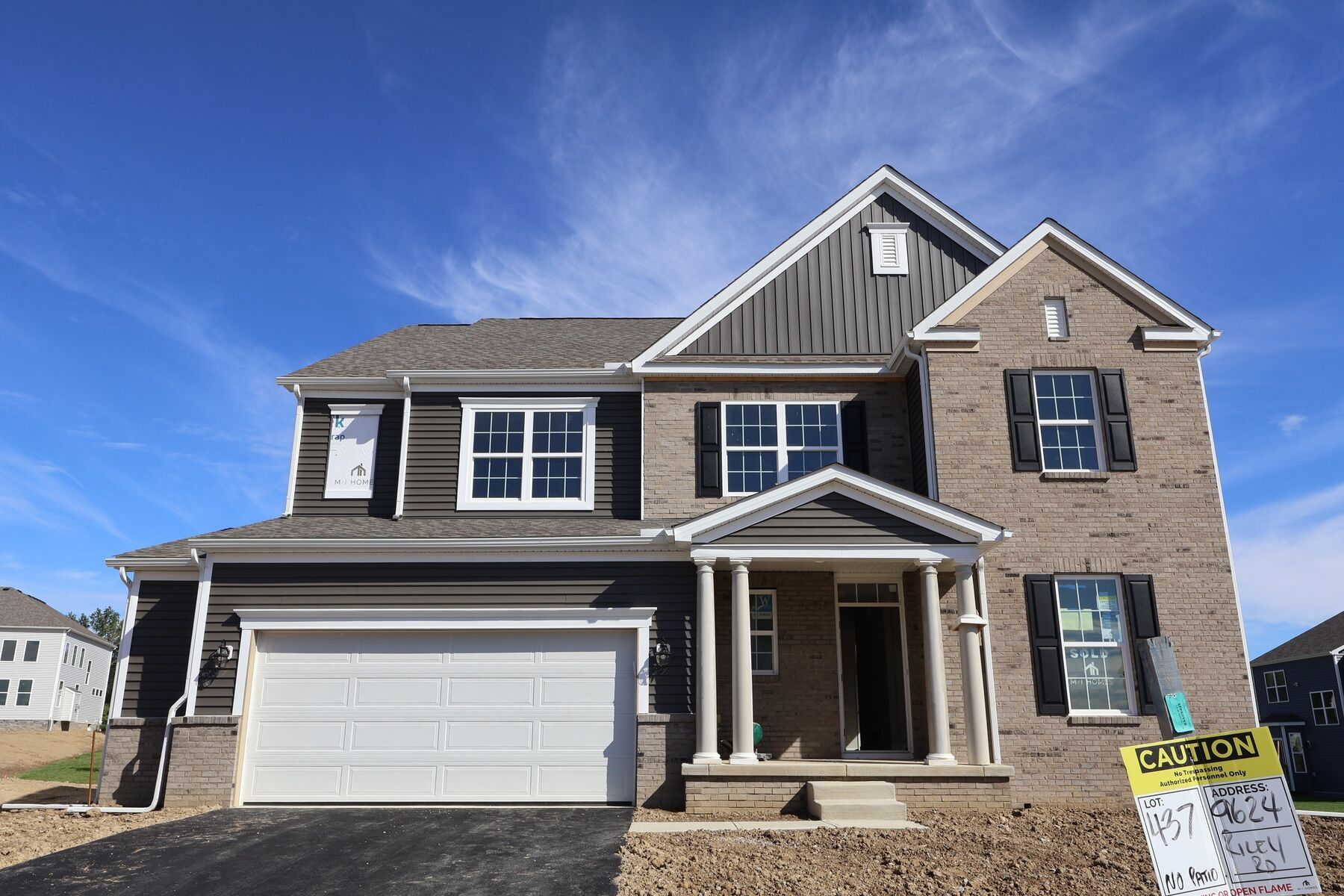 Lehigh - The Ridge at Glacier Pointe: Plain City, Ohio - M/I Homes