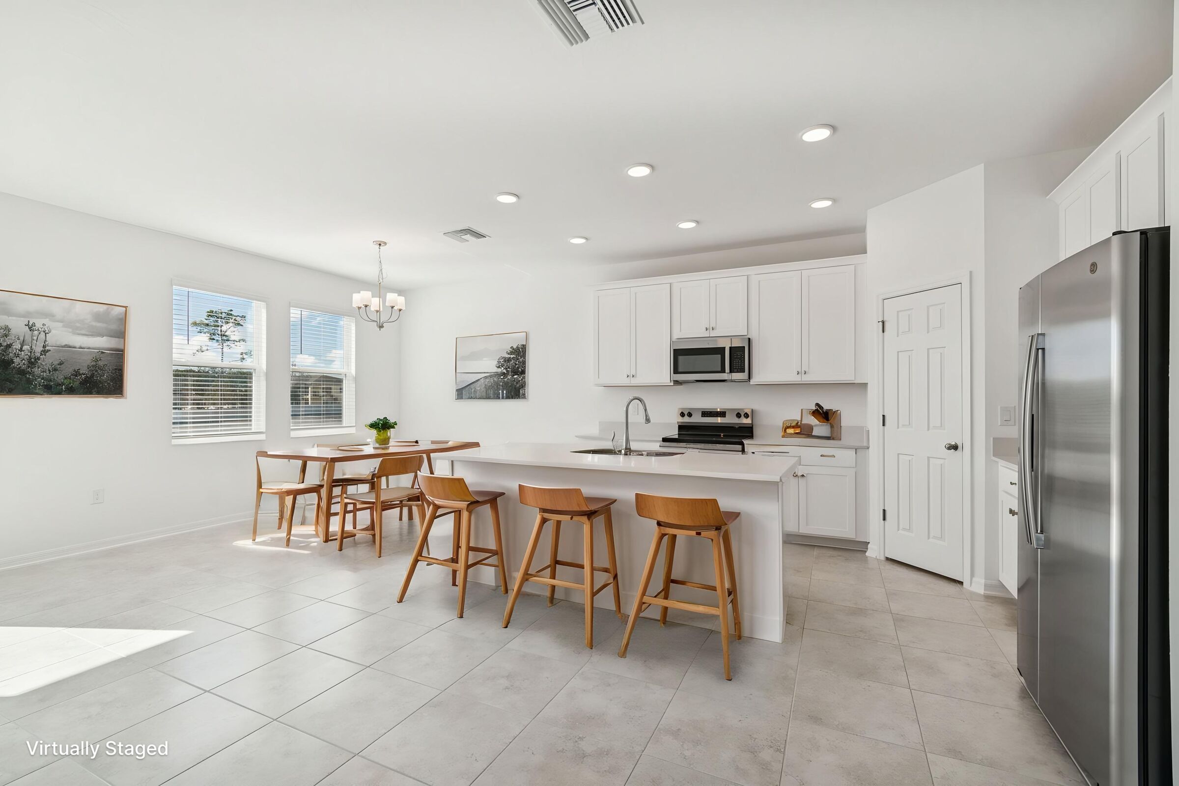 Kitchen - Virtually Staged - Representational Photo