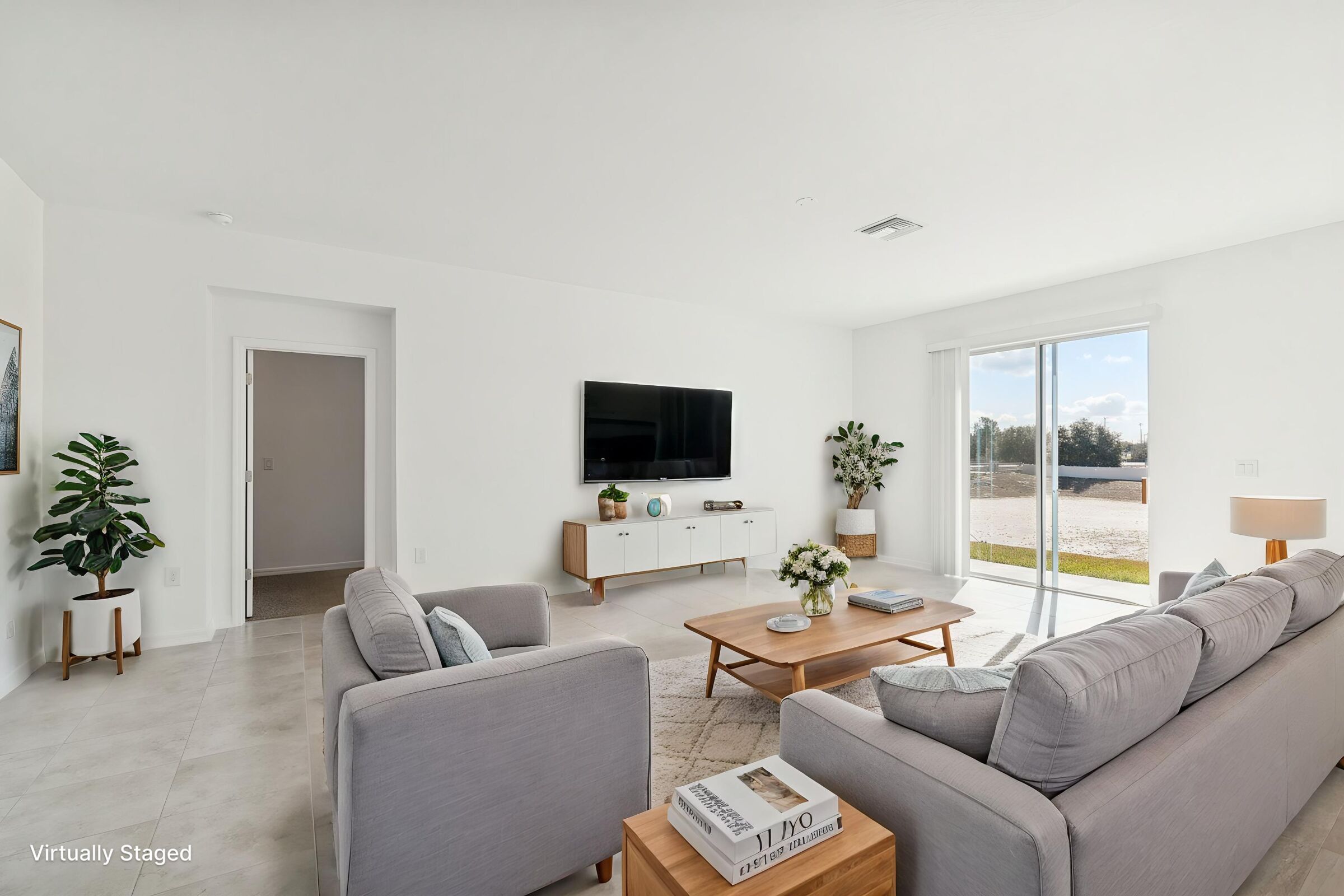 Family Room - Virtually Staged - Representational Photo