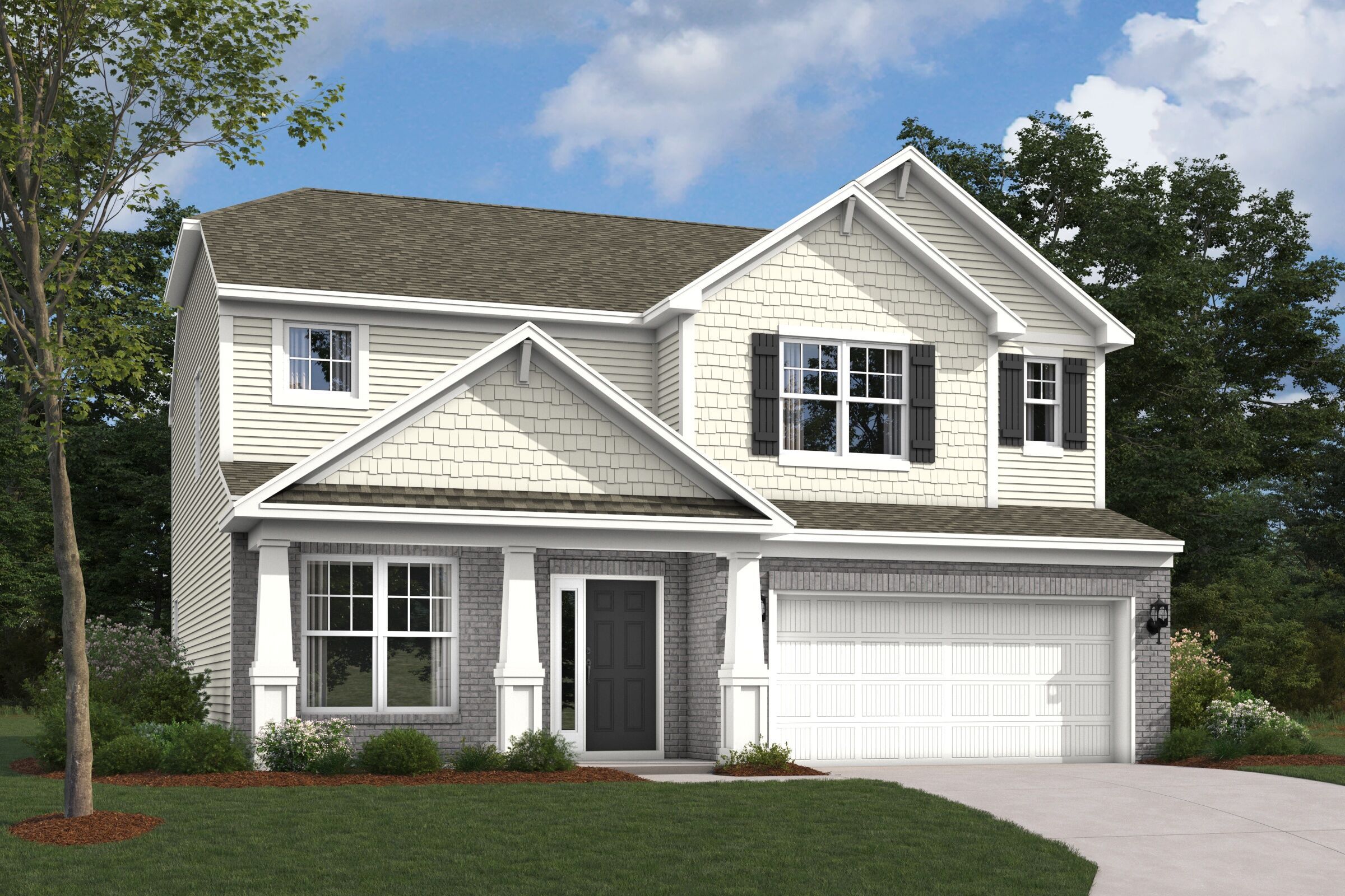 Akerman II - Sawyer Walk: Bargersville, Indiana - M/I Homes