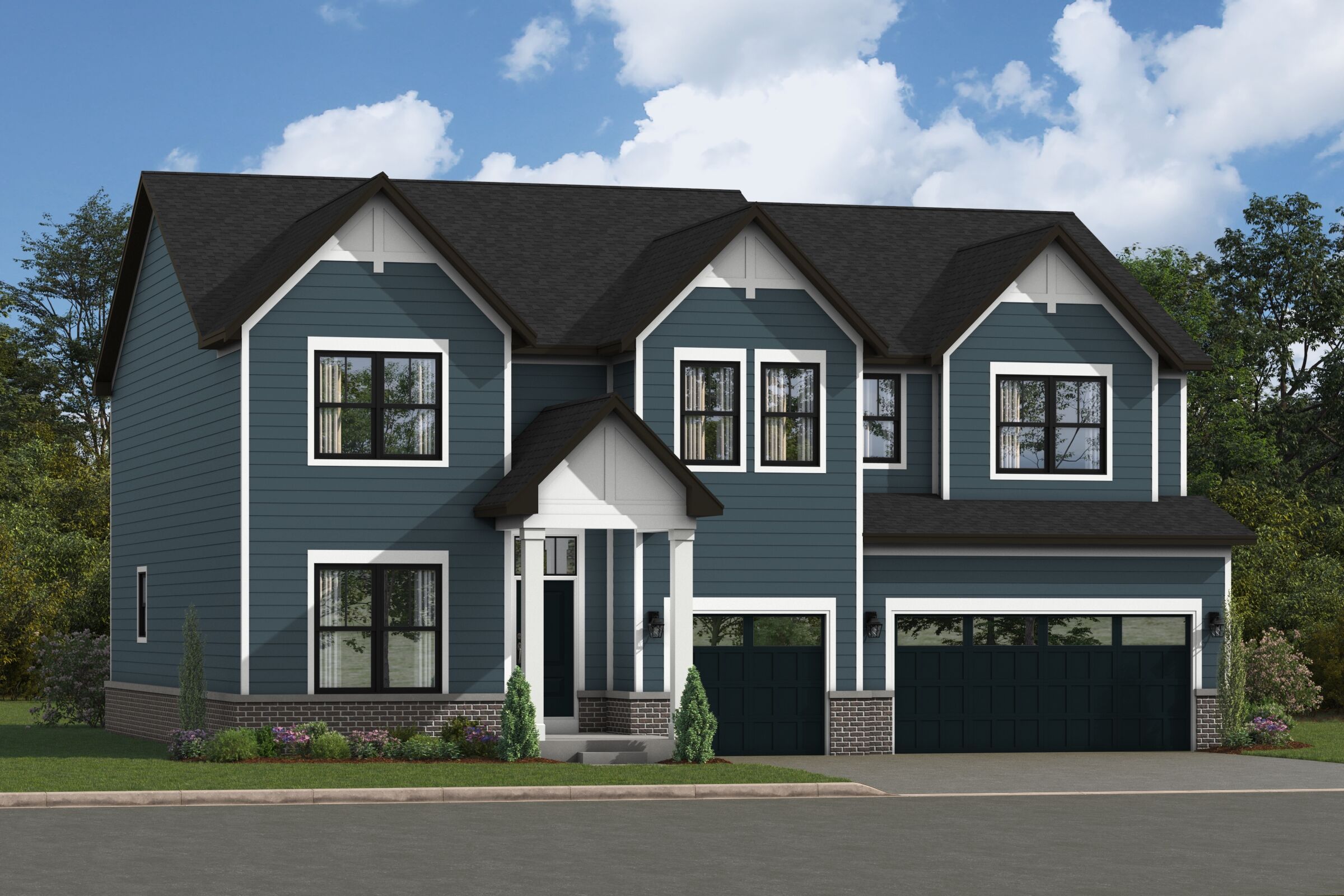Hudson - Kemper Ridge: Hawthorn Woods, Illinois - M/I Homes