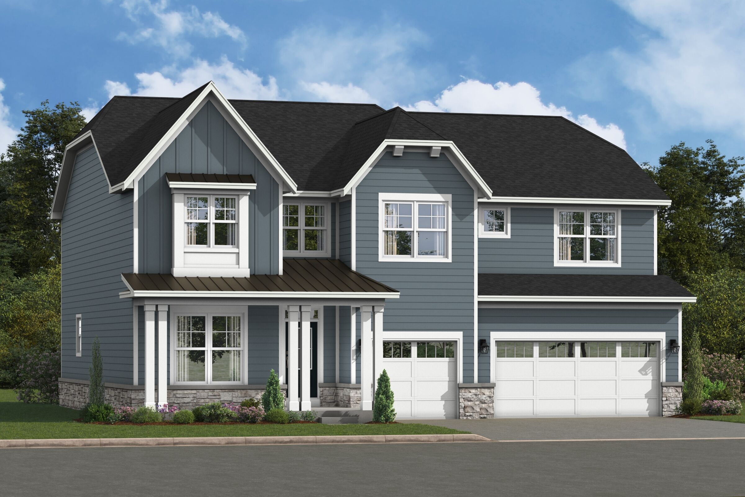 Hudson - Kemper Ridge: Hawthorn Woods, Illinois - M/I Homes