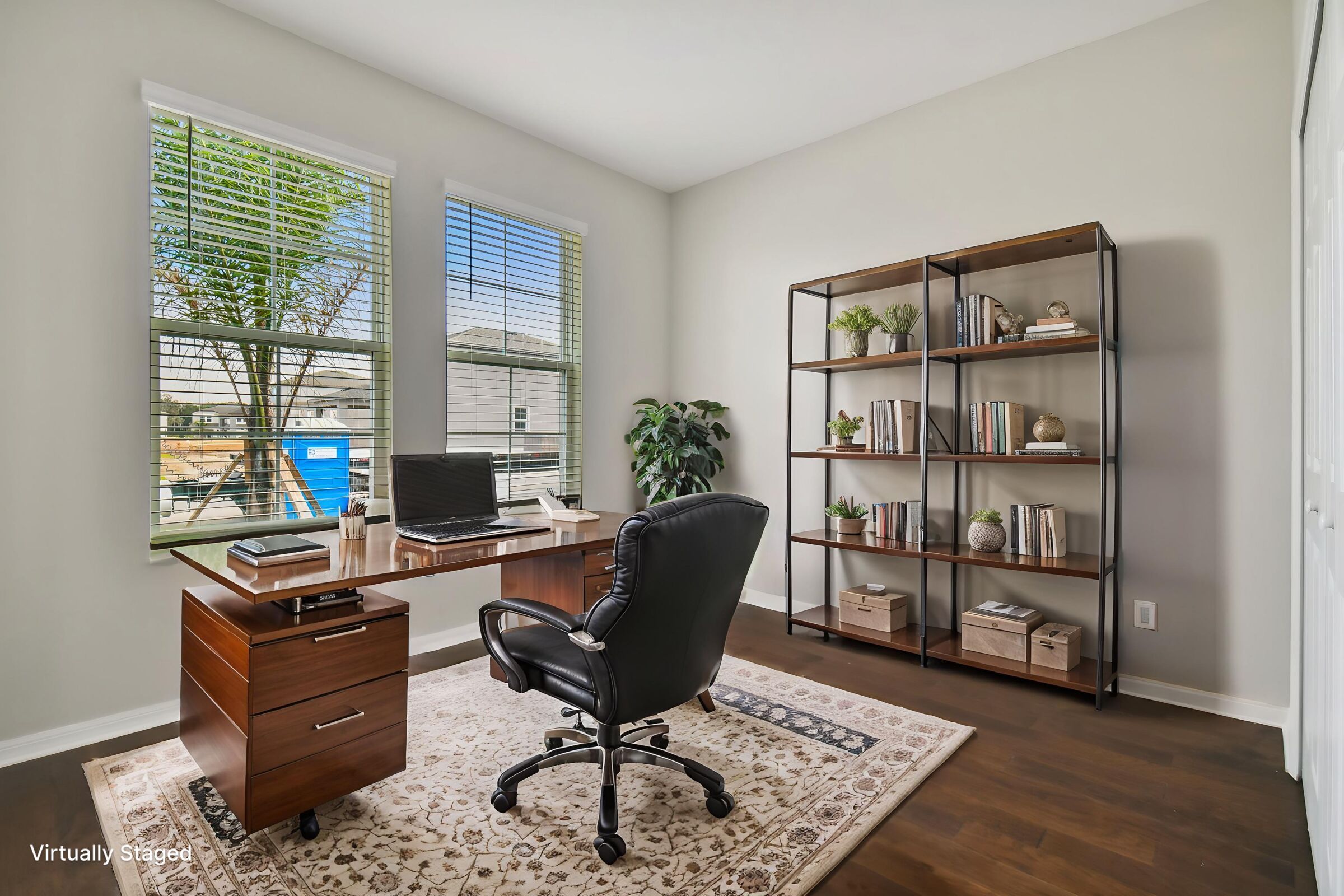 Guest Bedroom - Virtually Staged - Representational Photo