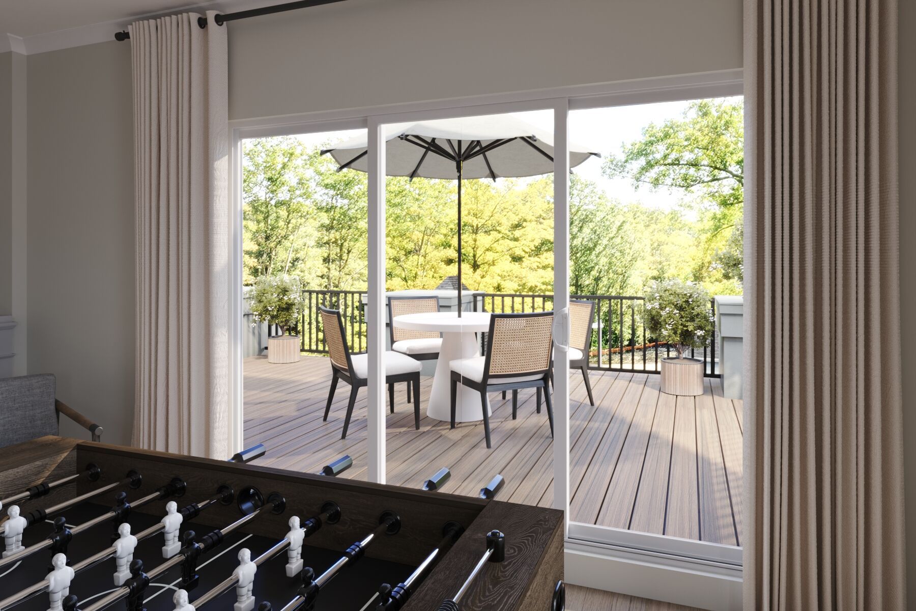 Rooftop Rendering - Representational Photo
