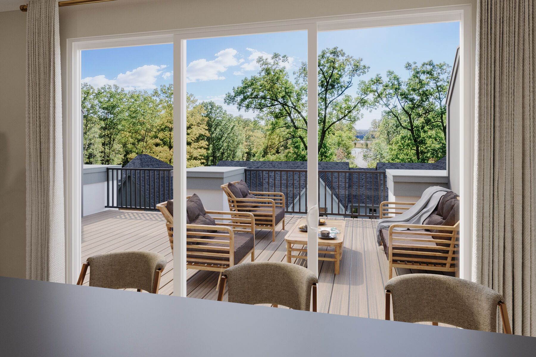 Rooftop Rendering - Representational Photo