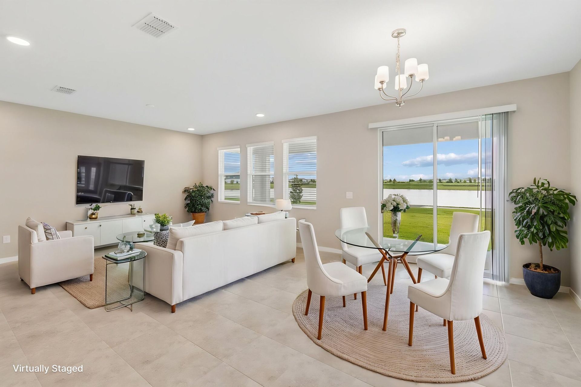 Family Room - Virtually Staged - Representational Photo