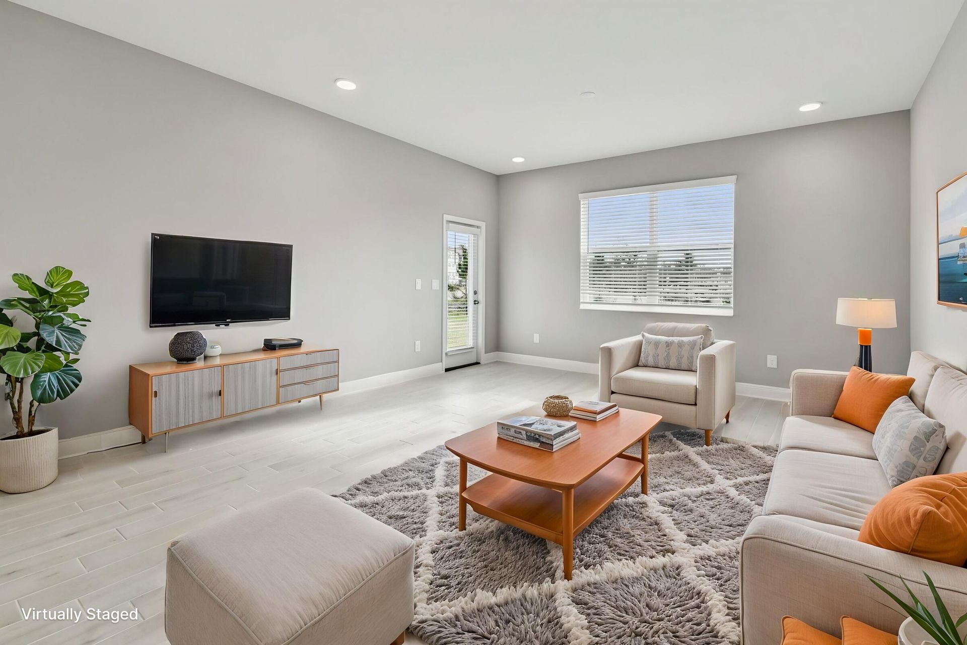 Family Room - Virtually Staged - Representational Photo