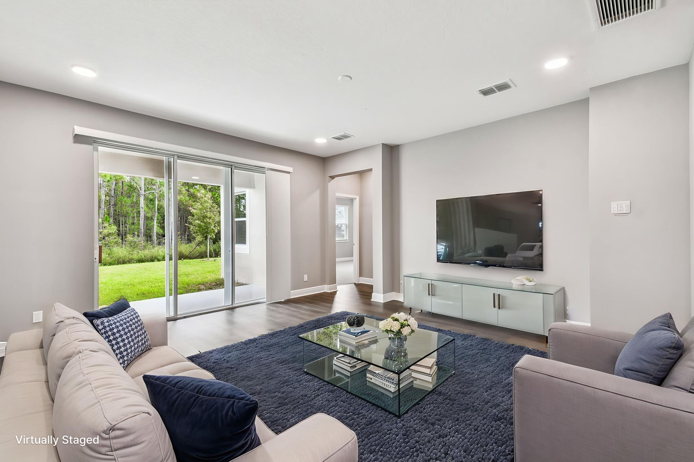 Family Room - Virtually Staged - Representational Photo