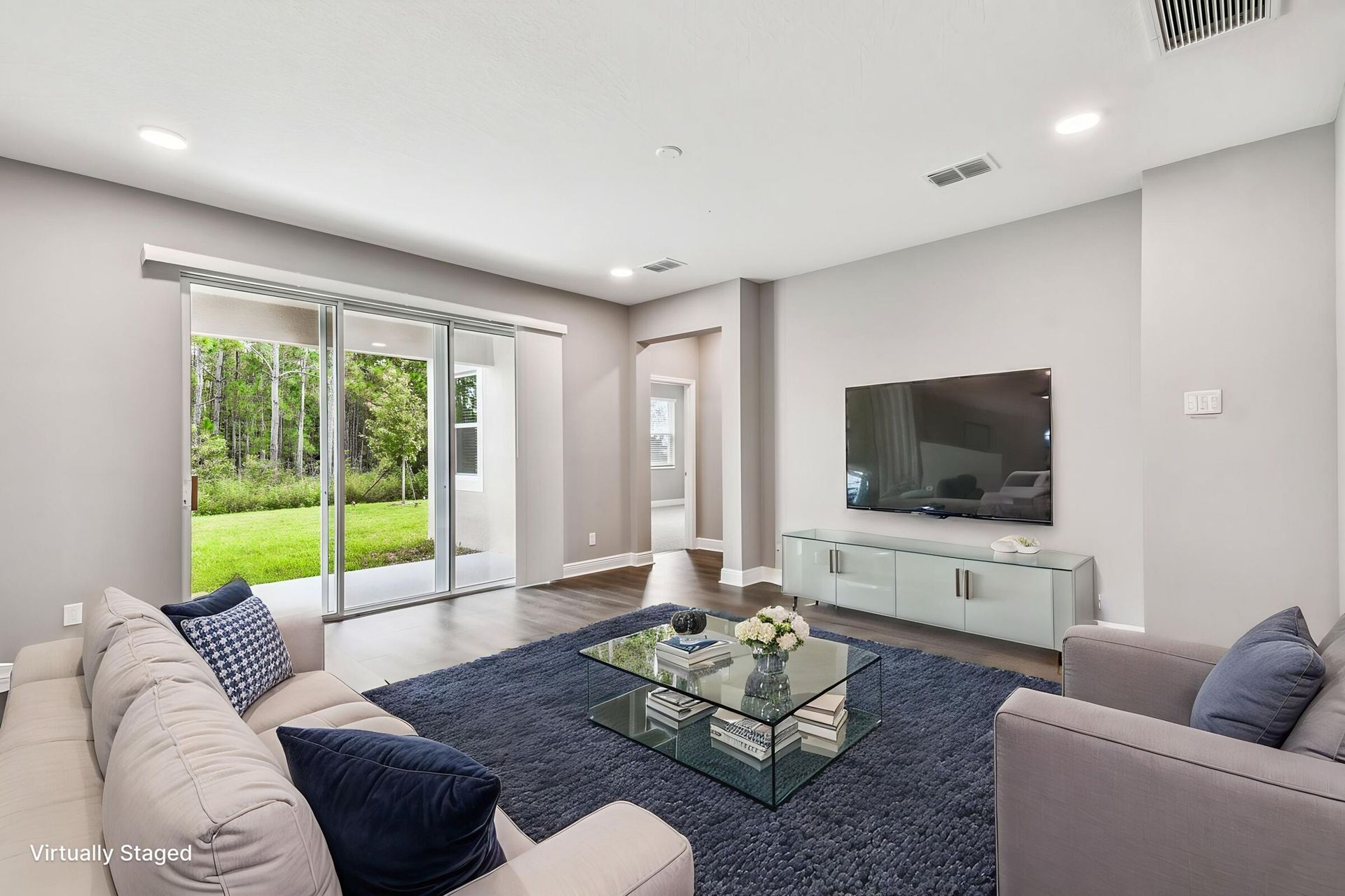 Family Room - Virtually Staged - Representational Photo