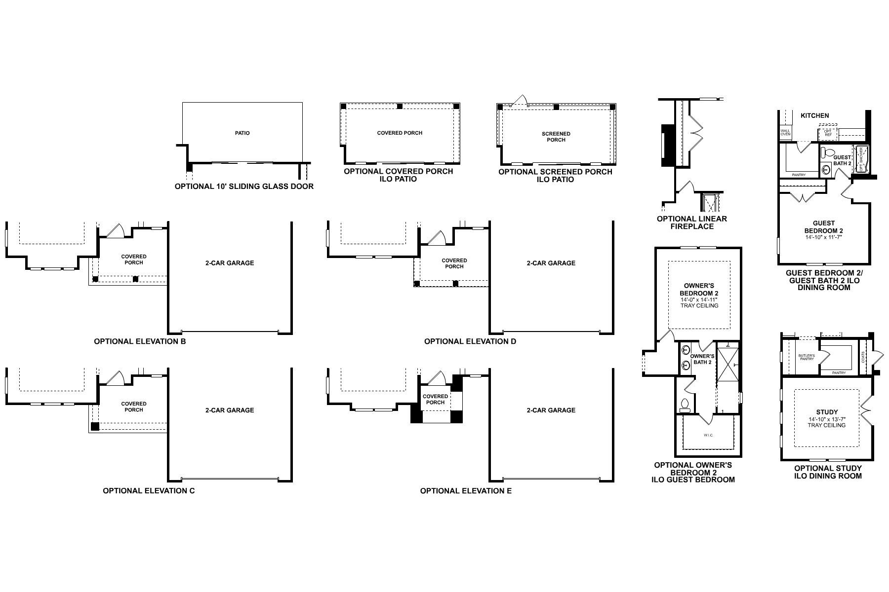 Lenoir First Floor Options