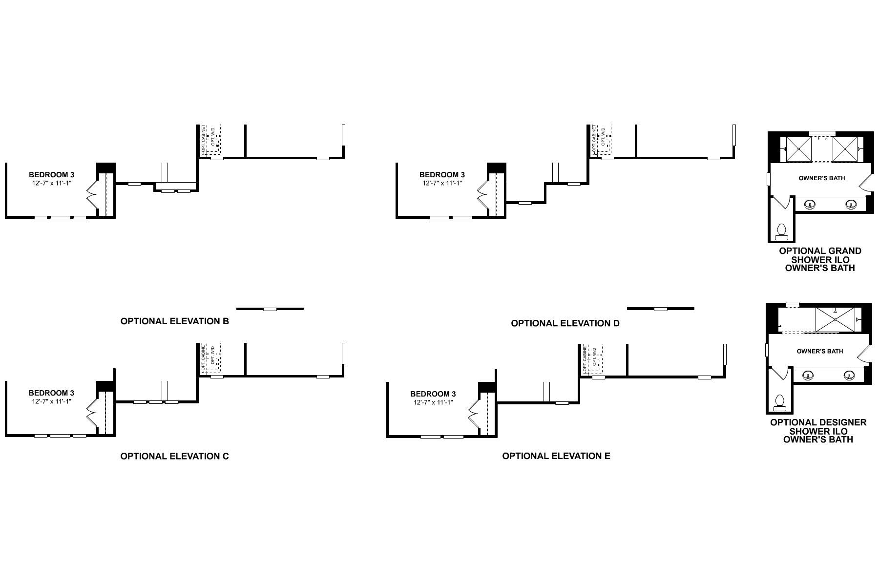 Lenoir Second Floor Options
