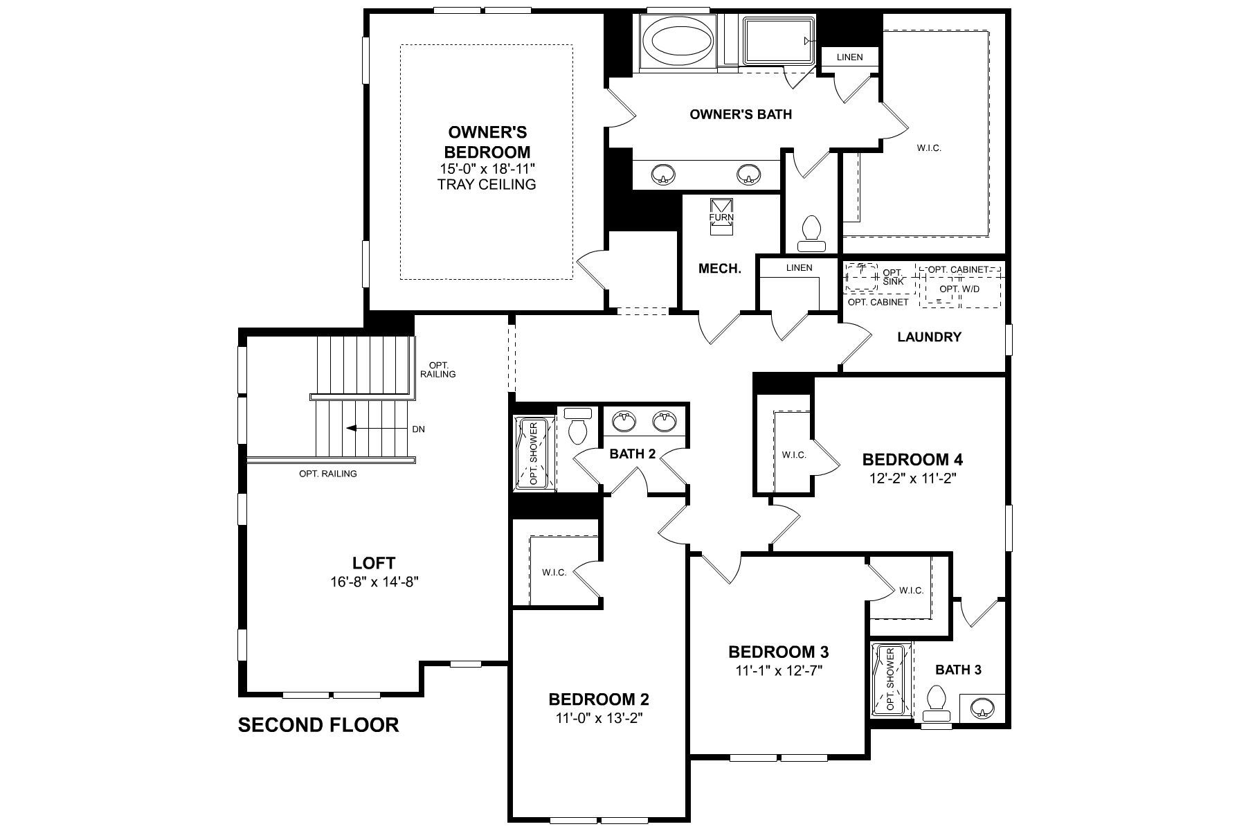 Woodbridge Second Floor