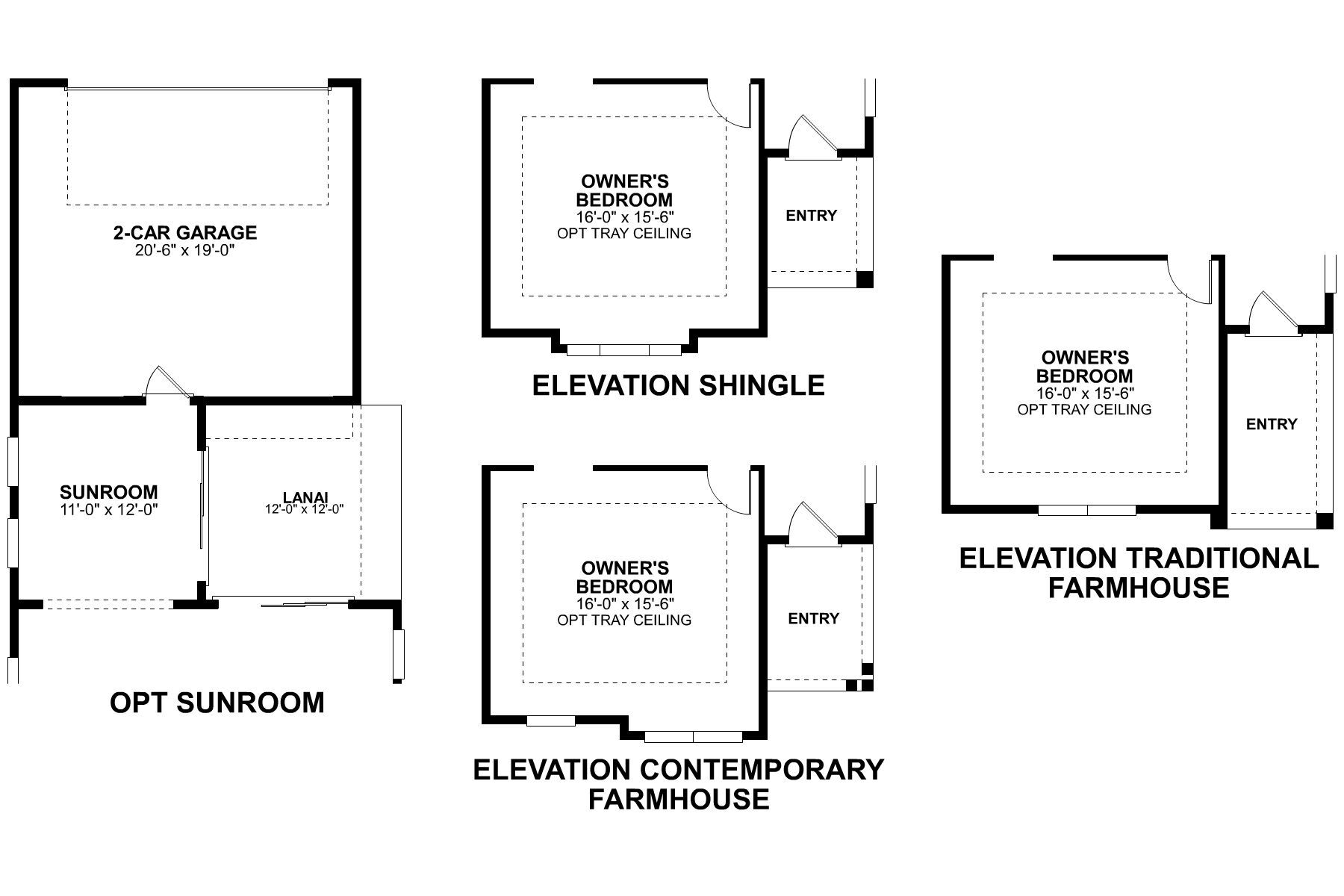 Bridgeport First Floor Options