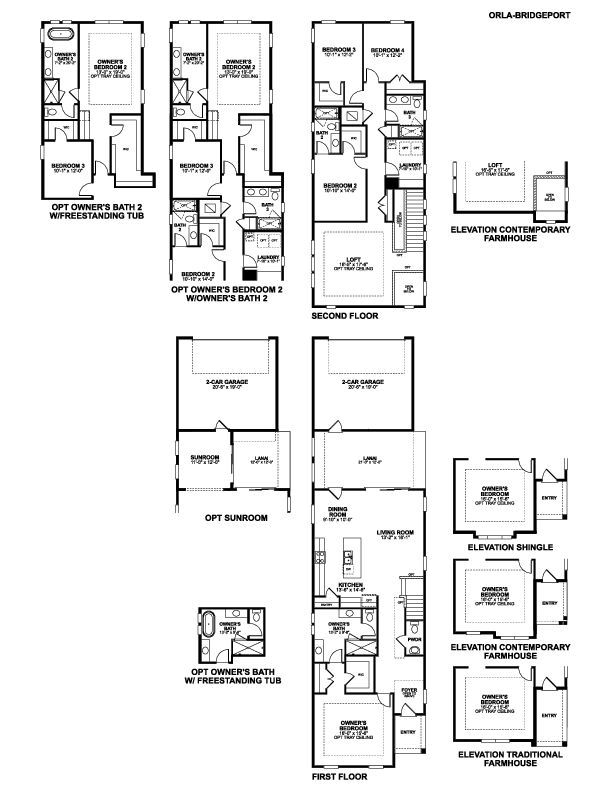 Bridgeport Floorplan