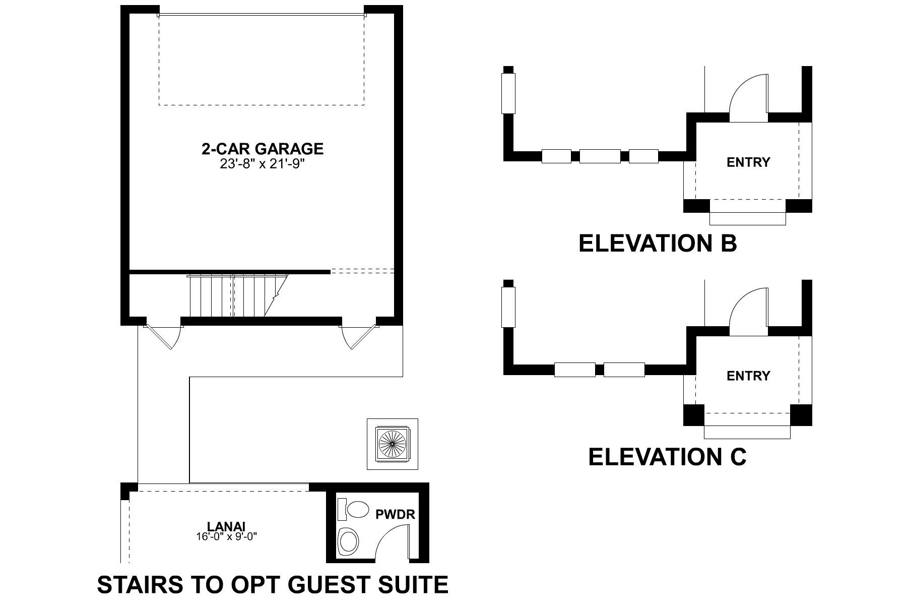 Jensen First Floor Options