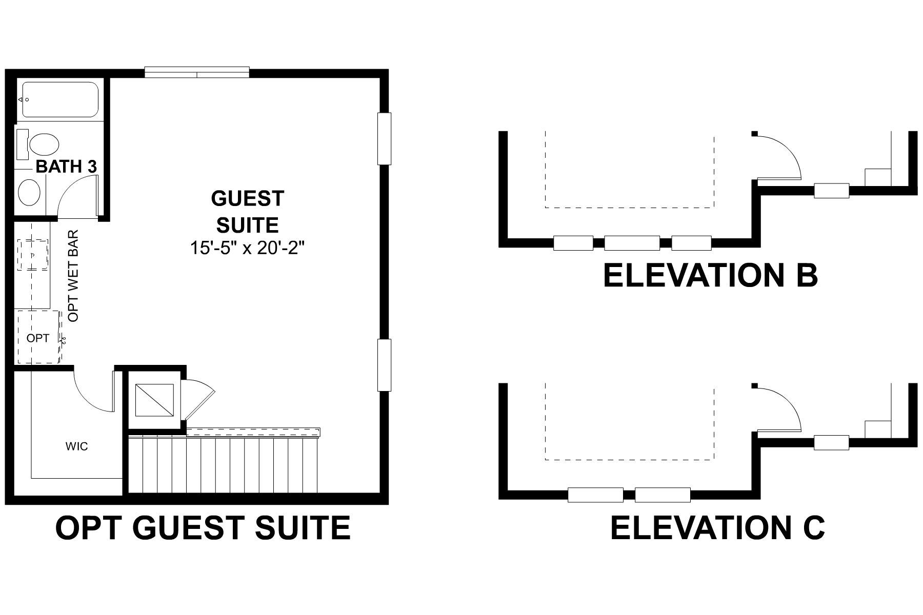 Jensen Second Floor Options