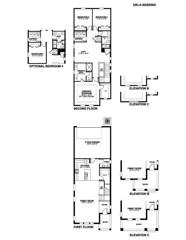 Sebring Floorplan