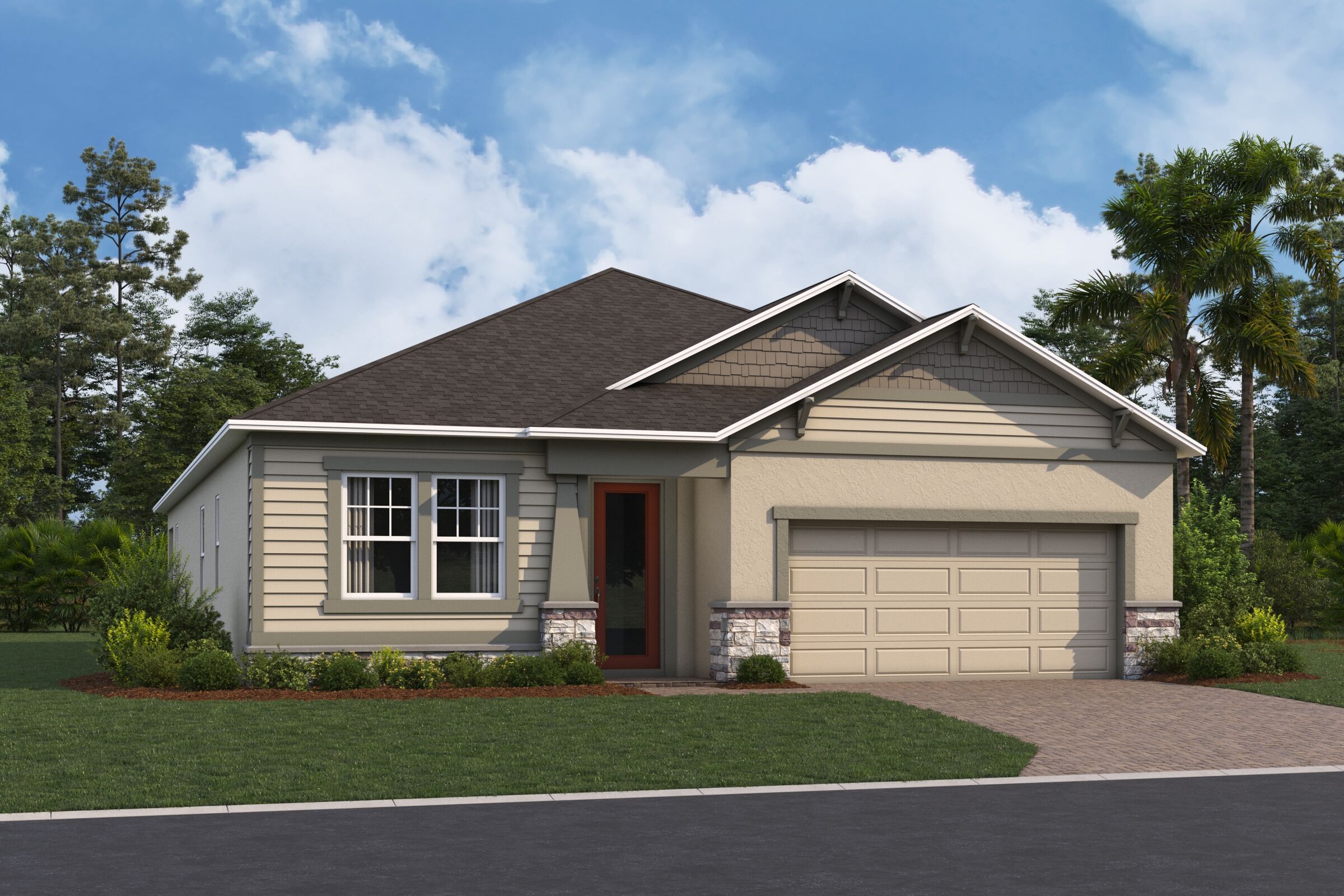 Piedmont - Center Lake On The Park: Saint Cloud, Florida - M/I Homes