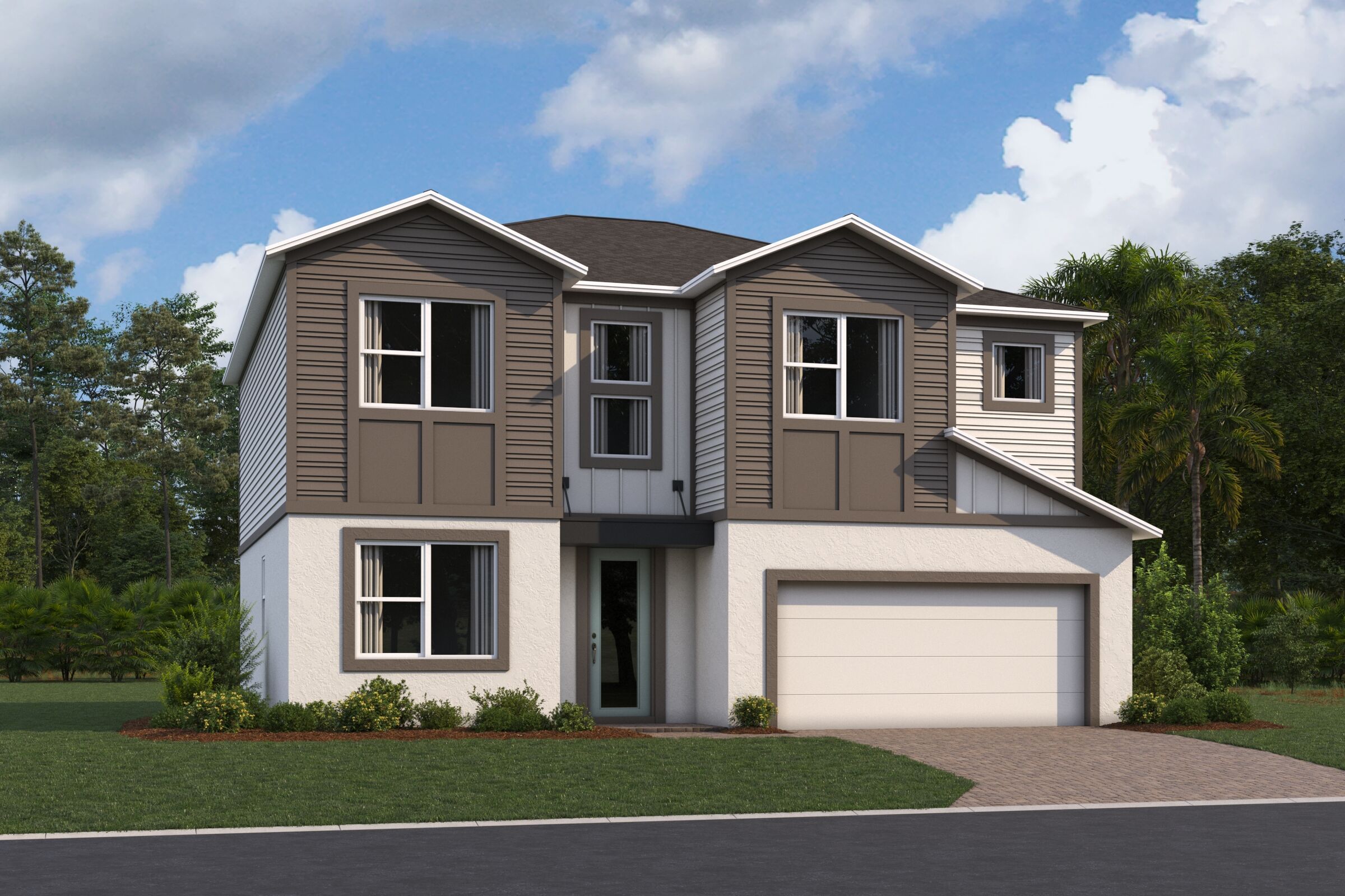 Santa Barbara II Elevation  Contemporary