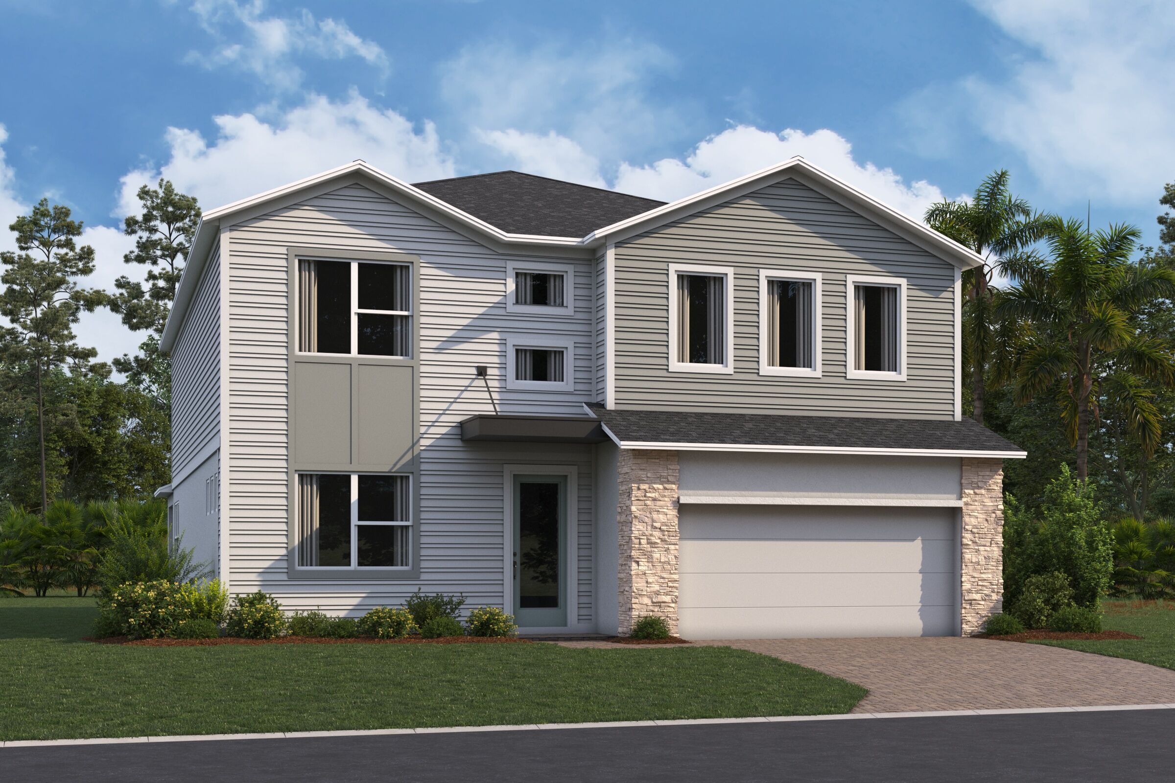 Sonoma II Elevation  Contemporary