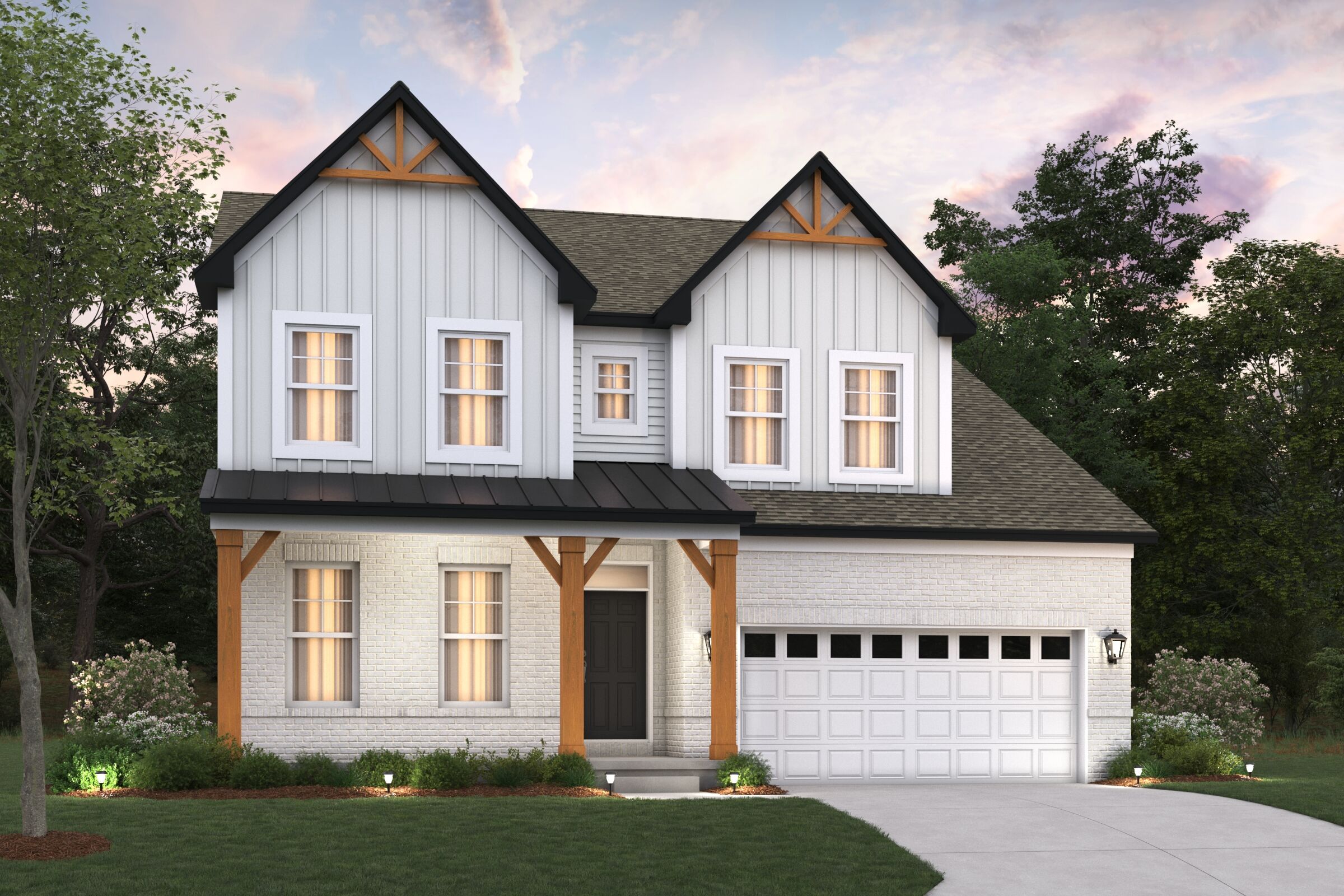 Sawyer Walk por M/I Homes en Indianapolis Indiana