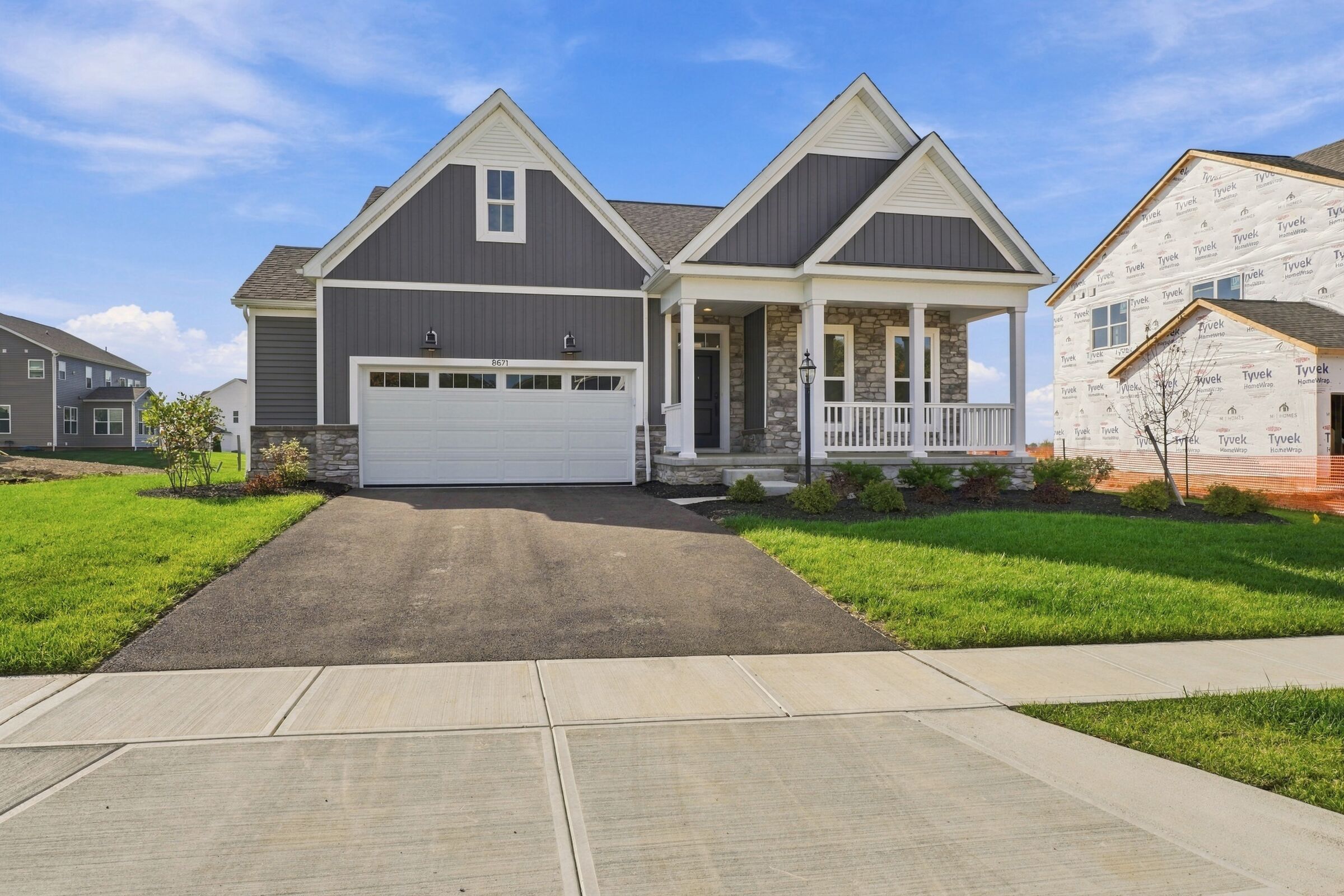 Wesleyan - The Ridge at Glacier Pointe: Plain City, Ohio - M/I Homes