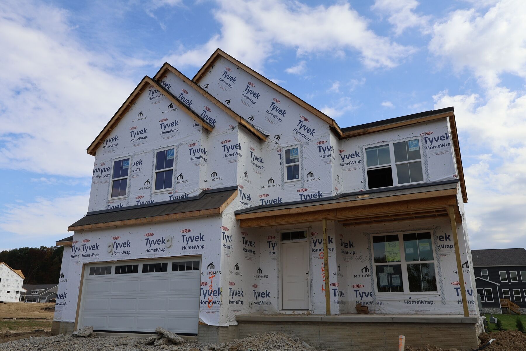 Fordham II - The Ridge at Glacier Pointe: Plain City, Ohio - M/I Homes