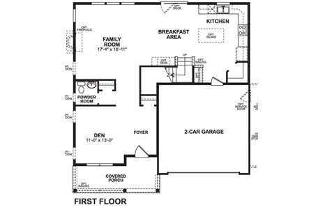 Dawson Floor Plan - M/I Homes