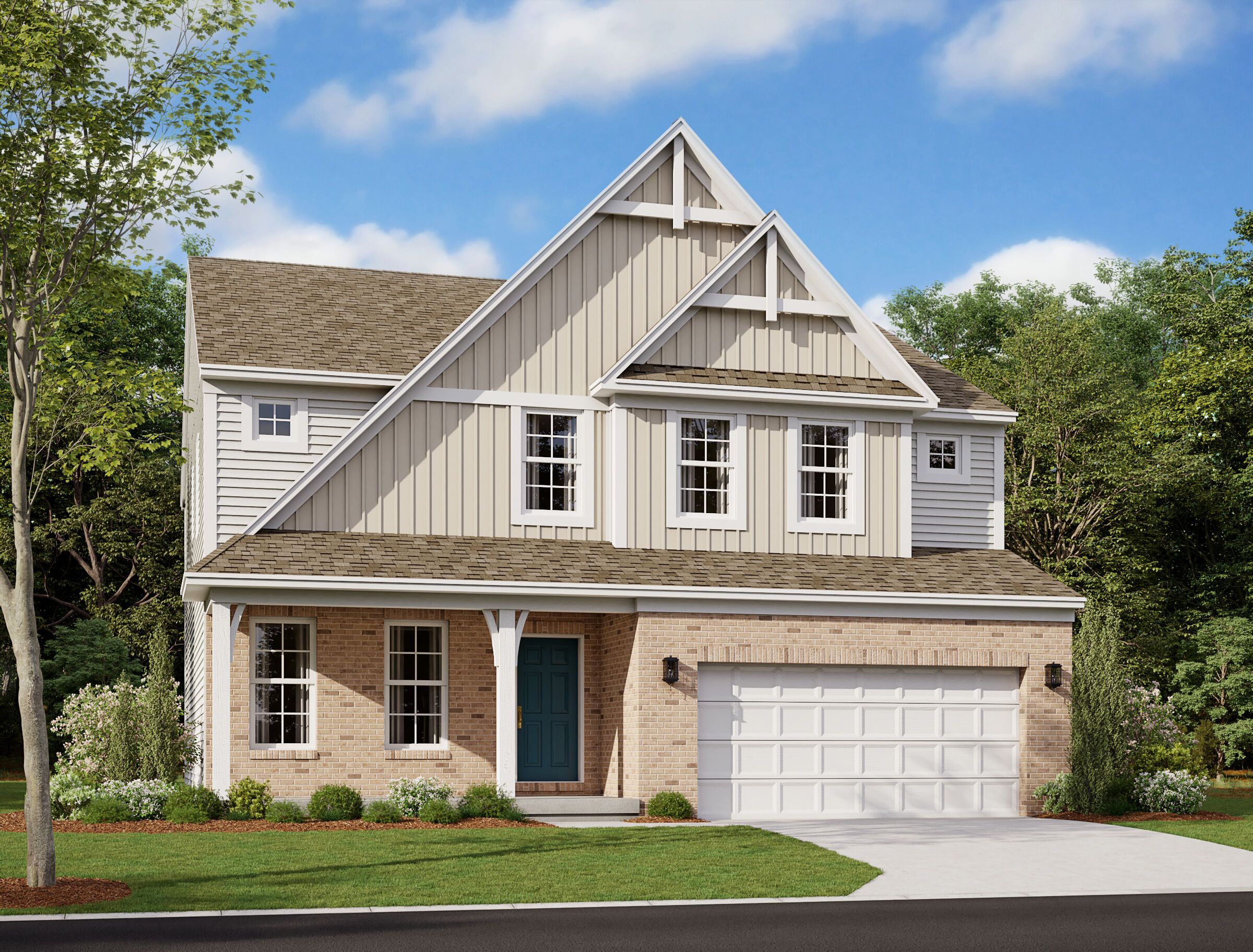 Hampton - Sky Crossing: Beavercreek, Ohio - M/I Homes