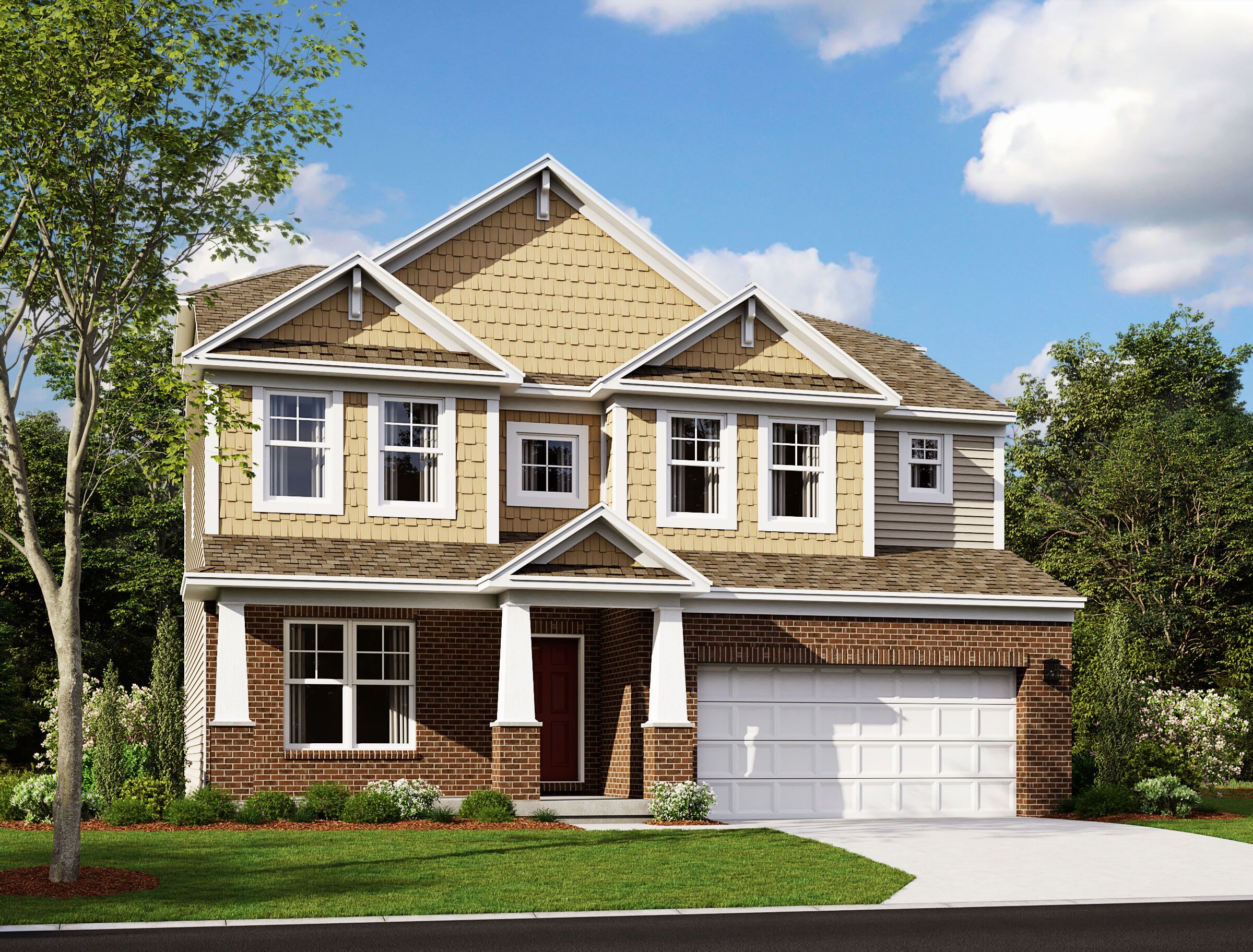 Hampton - Sky Crossing: Beavercreek, Ohio - M/I Homes