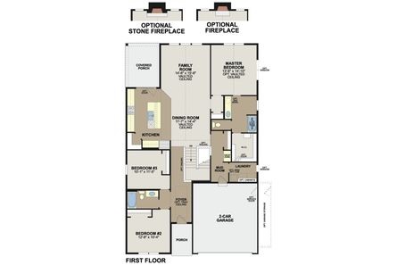 Melville Floor Plan - M/I Homes